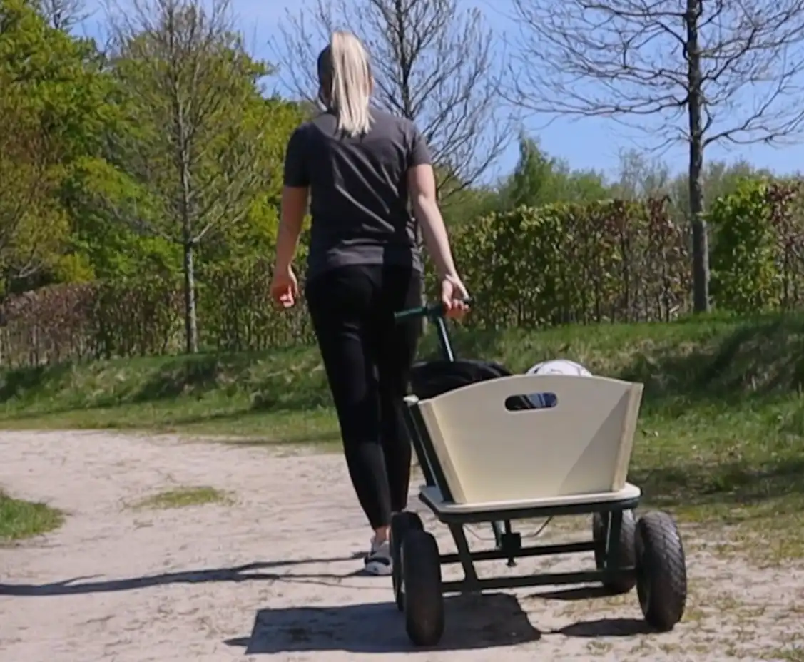 Sunny Billy Strandvagn - Röd
