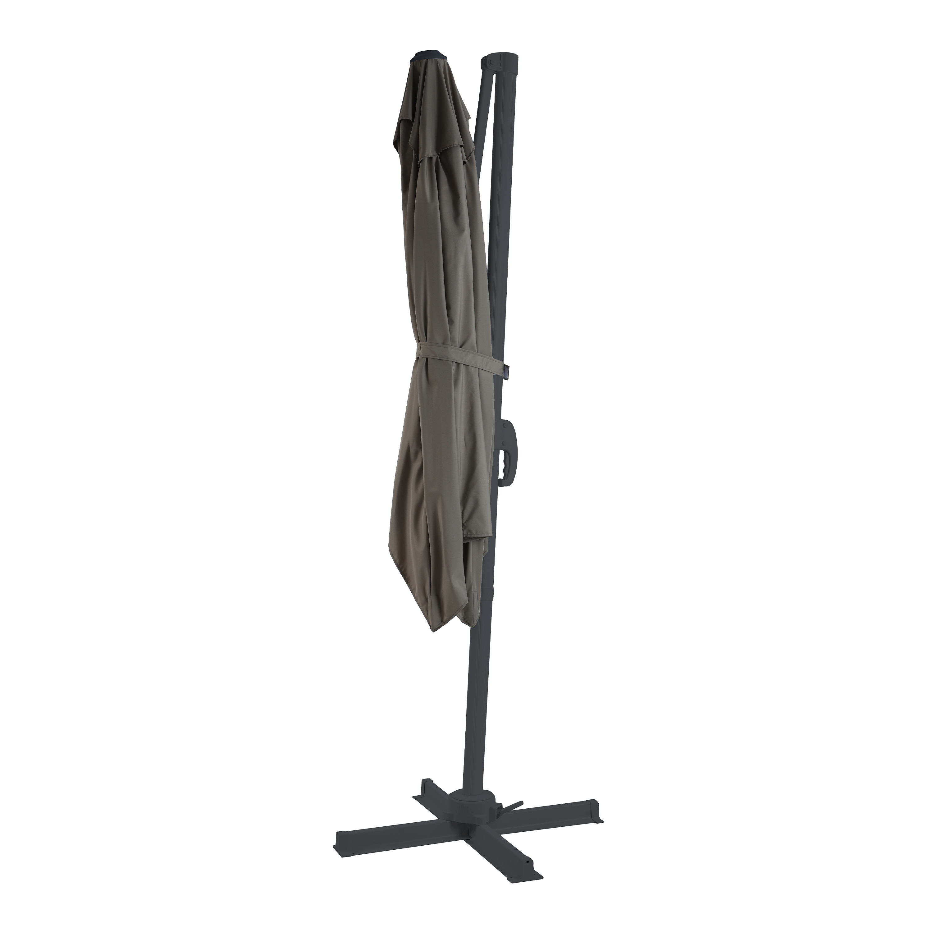 AXI Coco Floating Parasol 200x300cm Anthracite/Taupe 