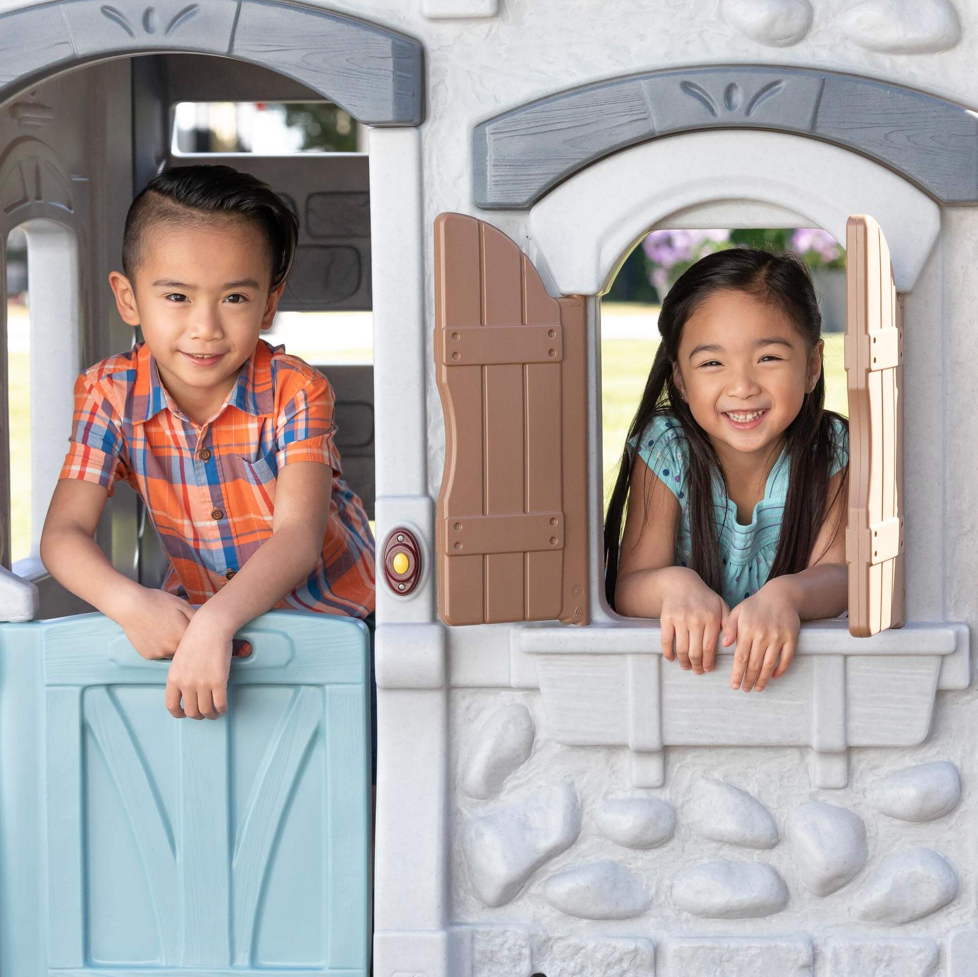 Step2 Enchanting Adventures 2-Story Playhouse & Slide-0733538413393 Step2 Enchanting Adventures 2-Story Playhouse & Slide