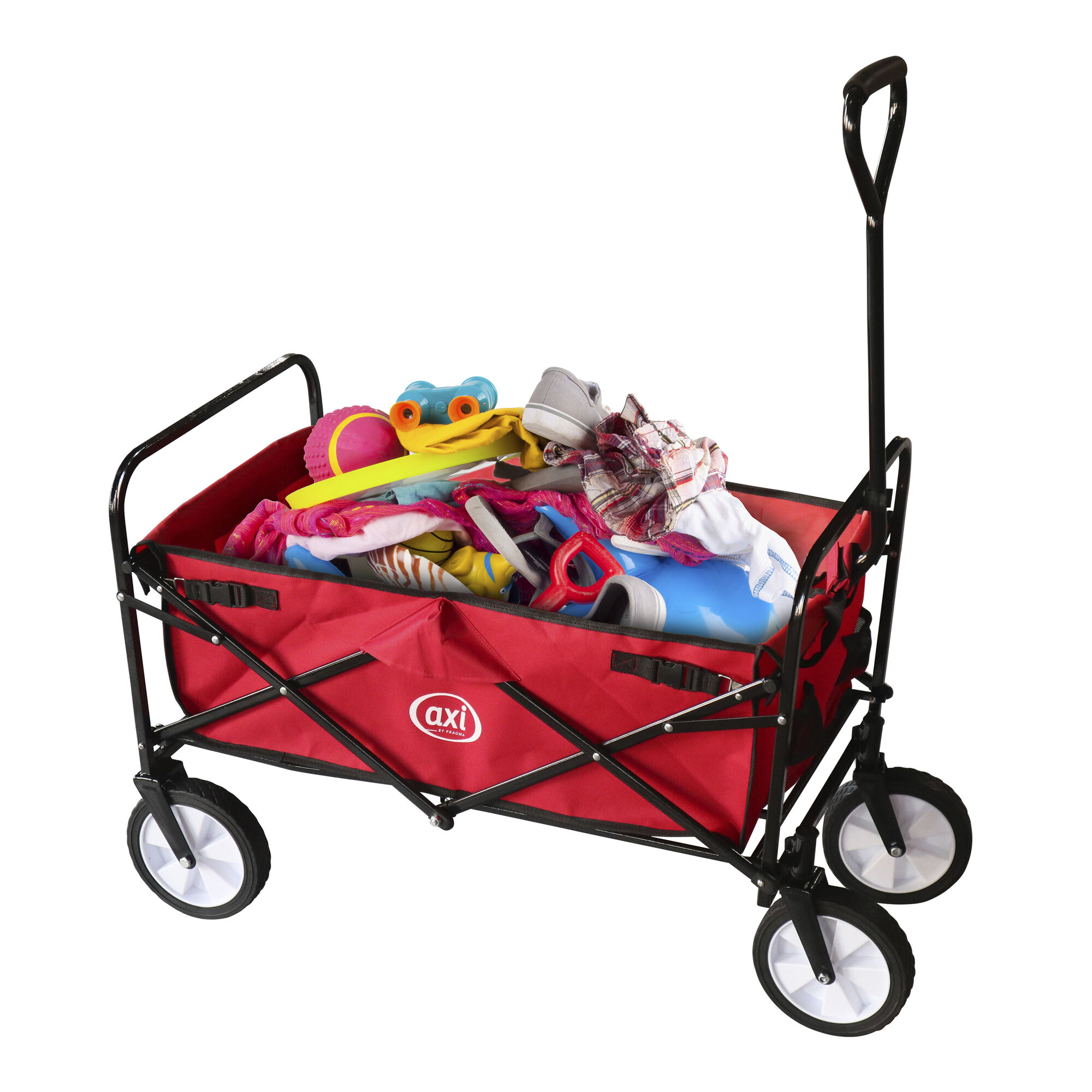 AXI AB100 Opvouwbare Bolderwagen Rood