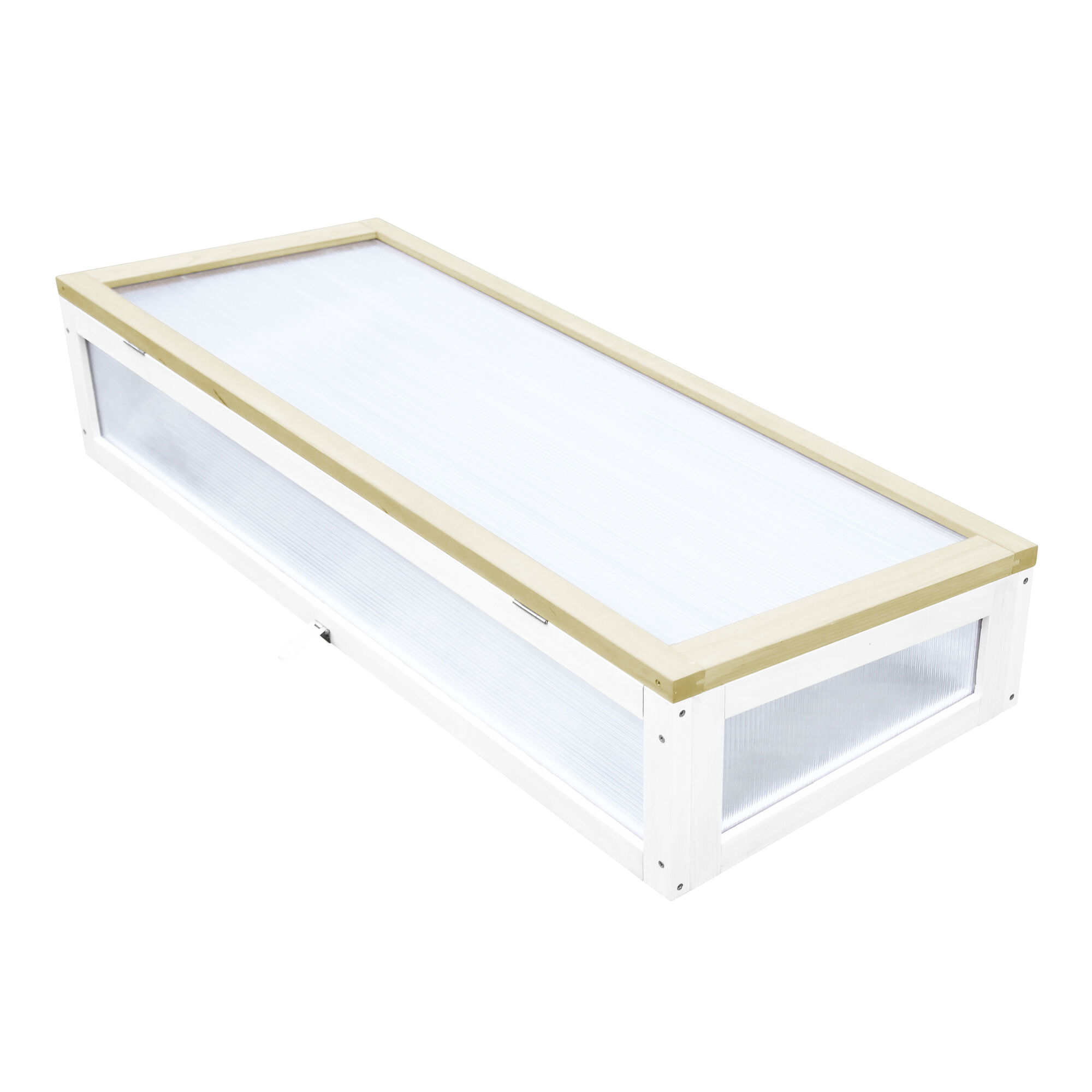 Greenhouse for Growing Table Brown/white