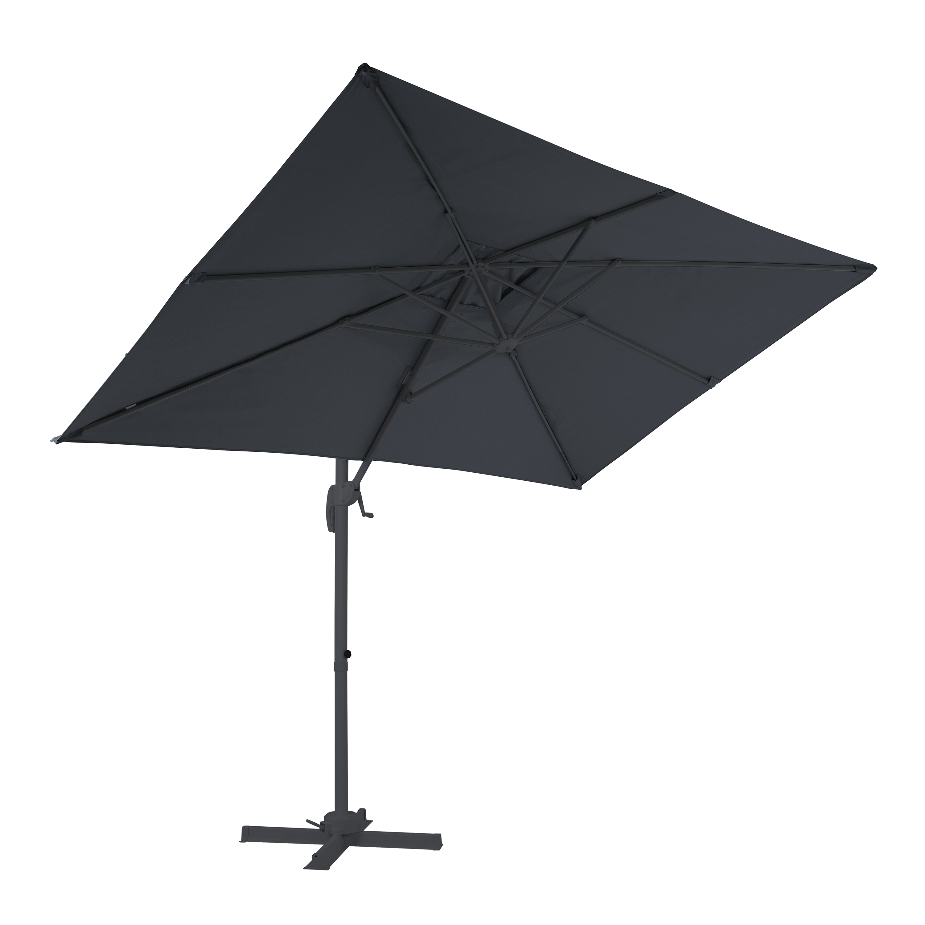 AXI Coco Cantilever Parasol 200x300cm - Grey/Grey