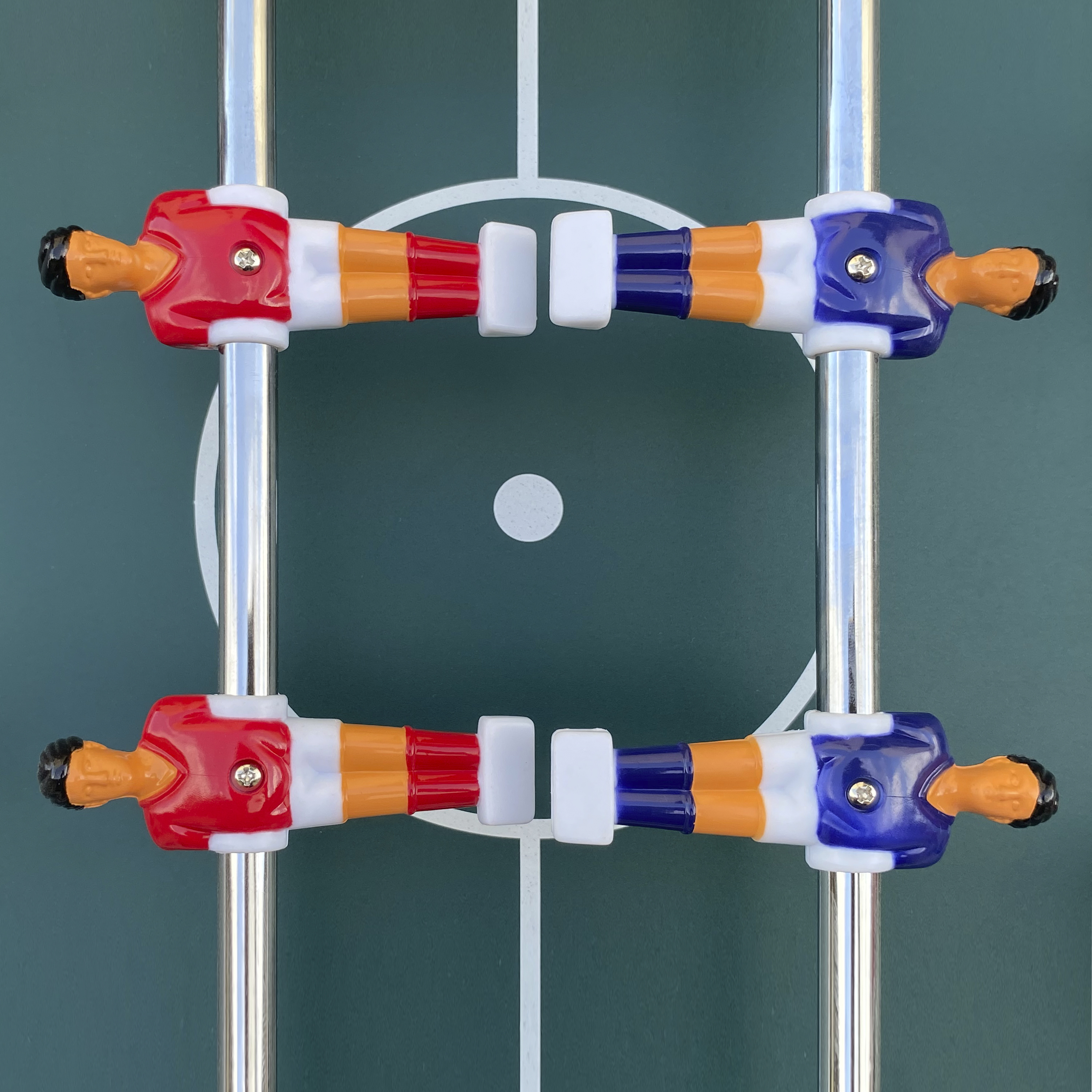 Cougar Scorpion Kick folding Football Table - White