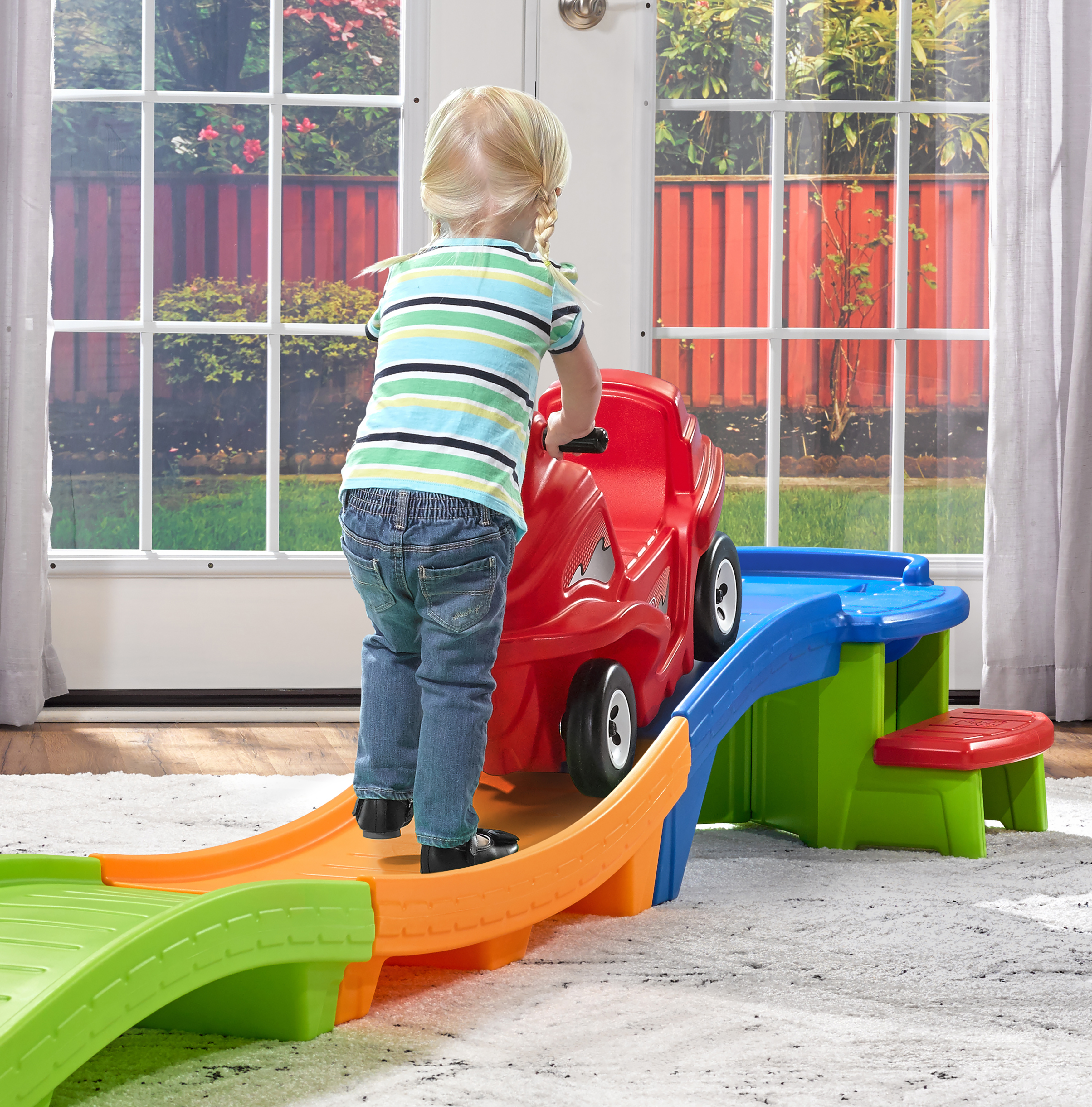 Step2 Up & Down Roller Coaster Rapid Ride & Hide Edition