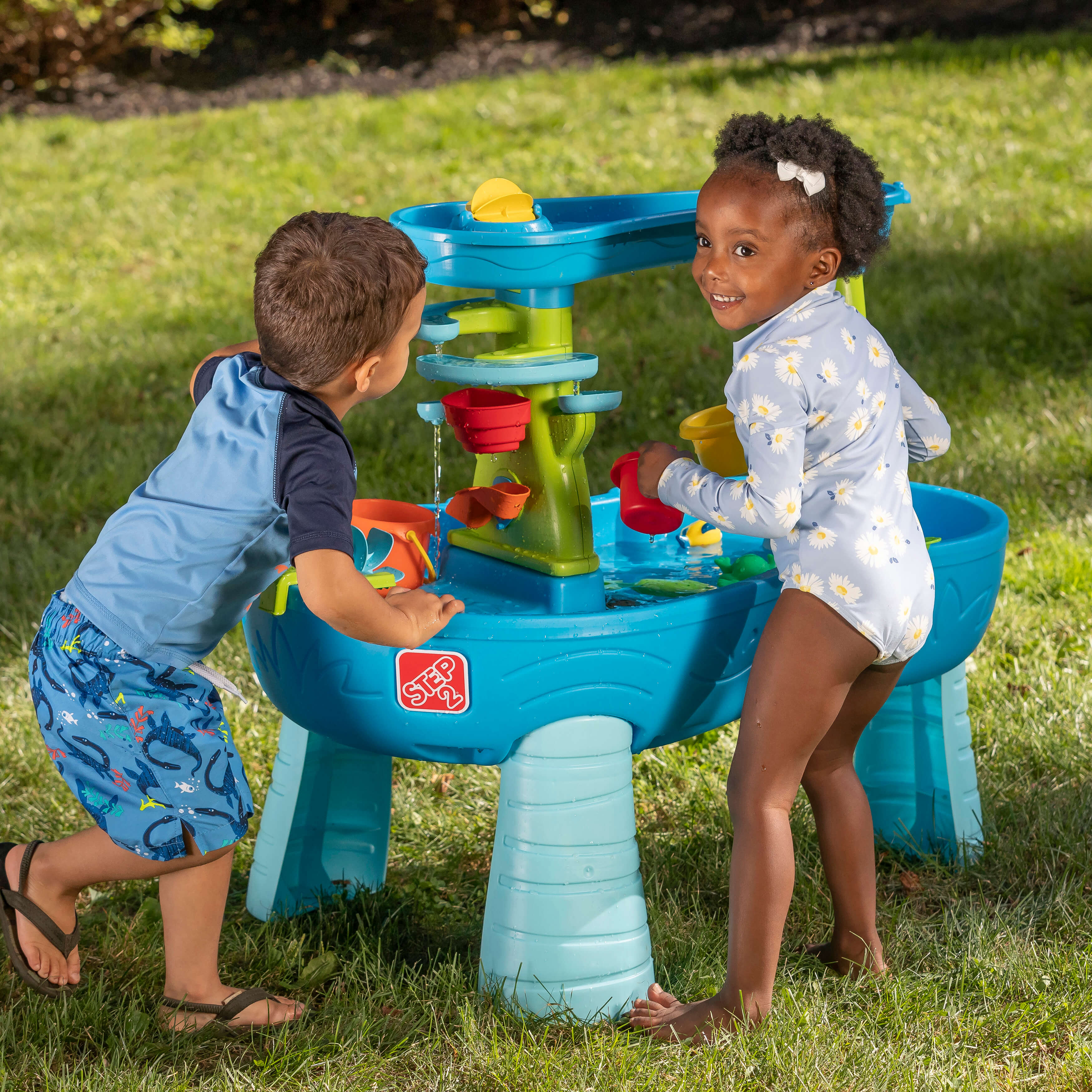Step2 Double Showers Splash Watertafel-0733538421893 Step2 Double Showers Splash Watertafel