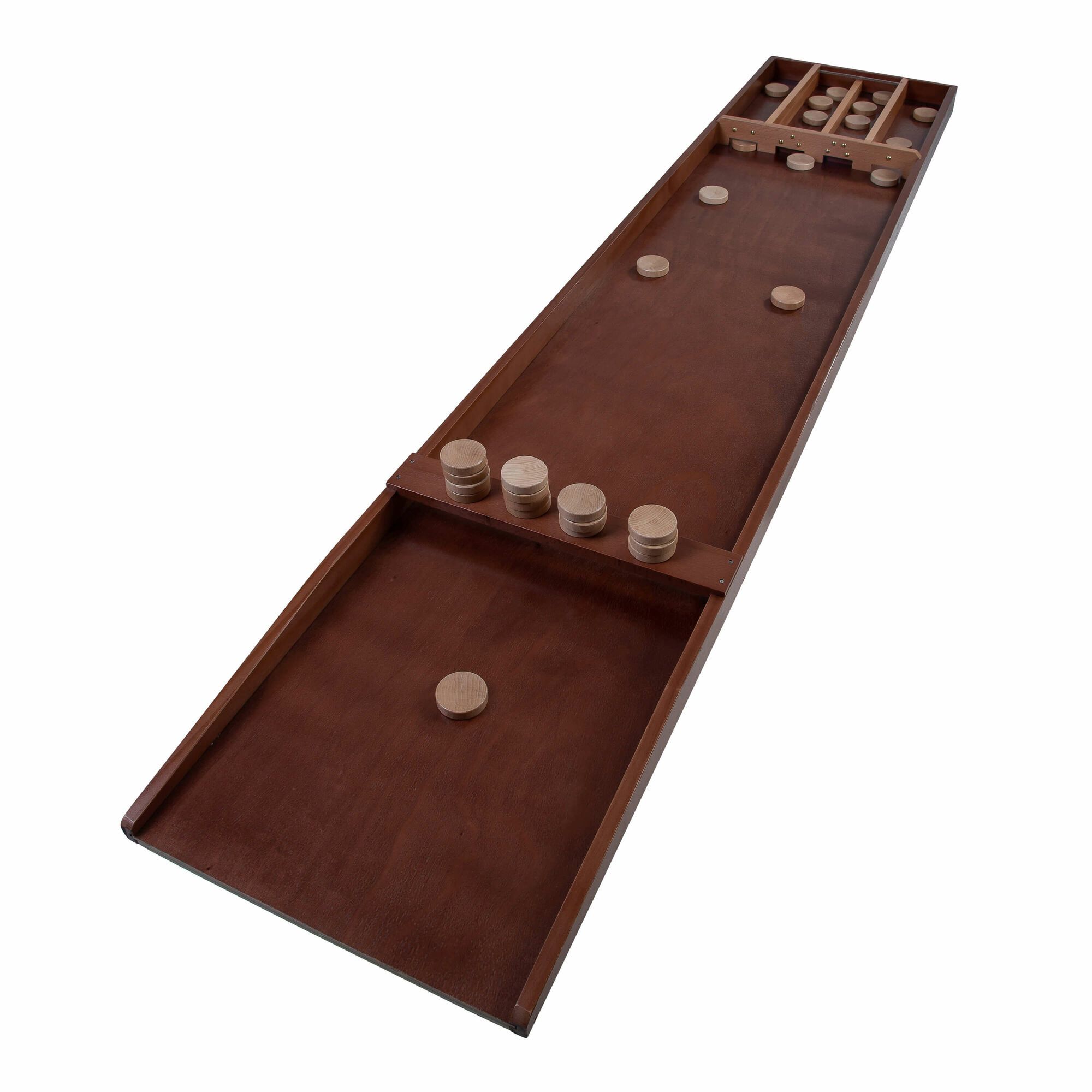 Longfield Sjoelbak Wedstrijd Luxe Beukenhout 200cm