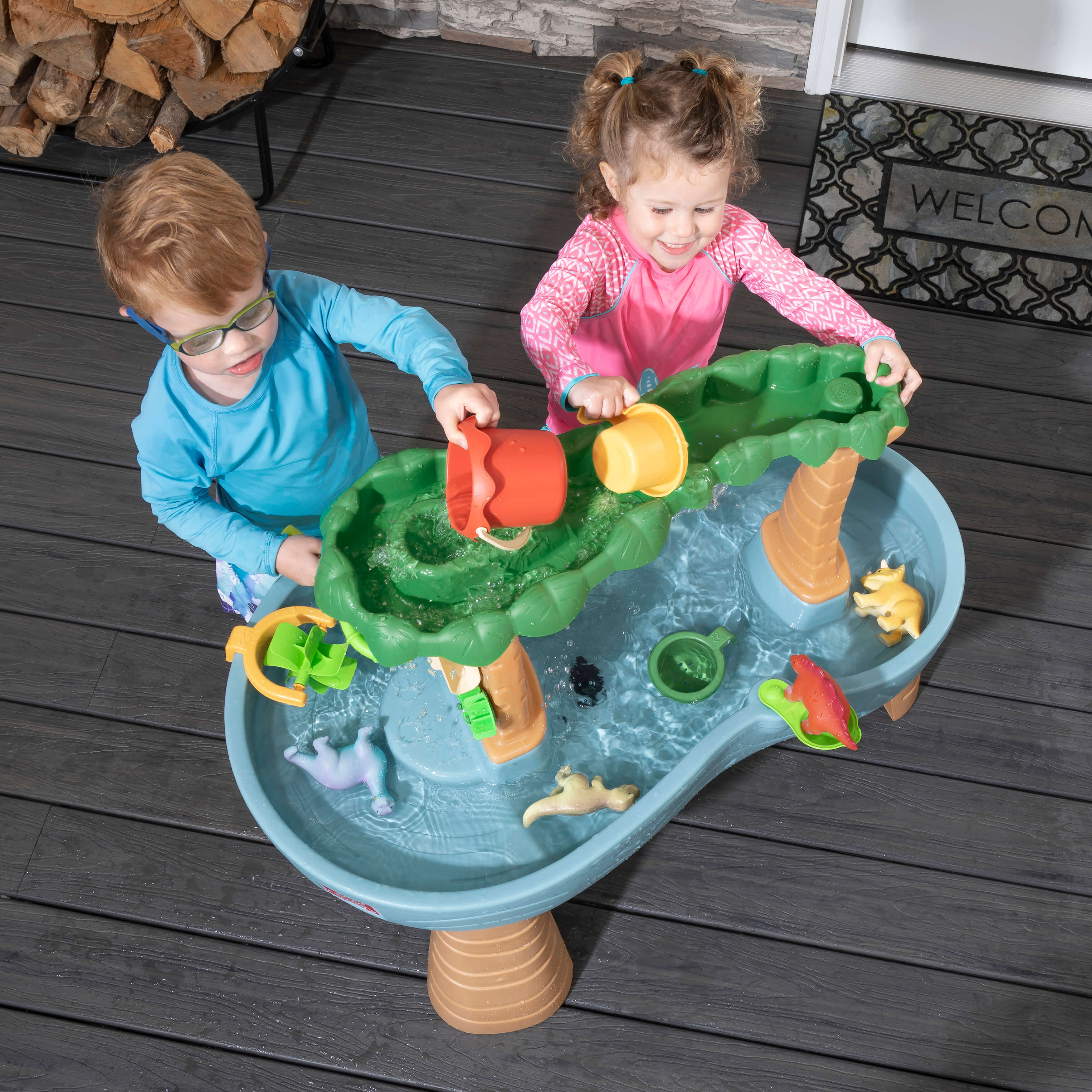 Step2 Dino Showers Watertafel