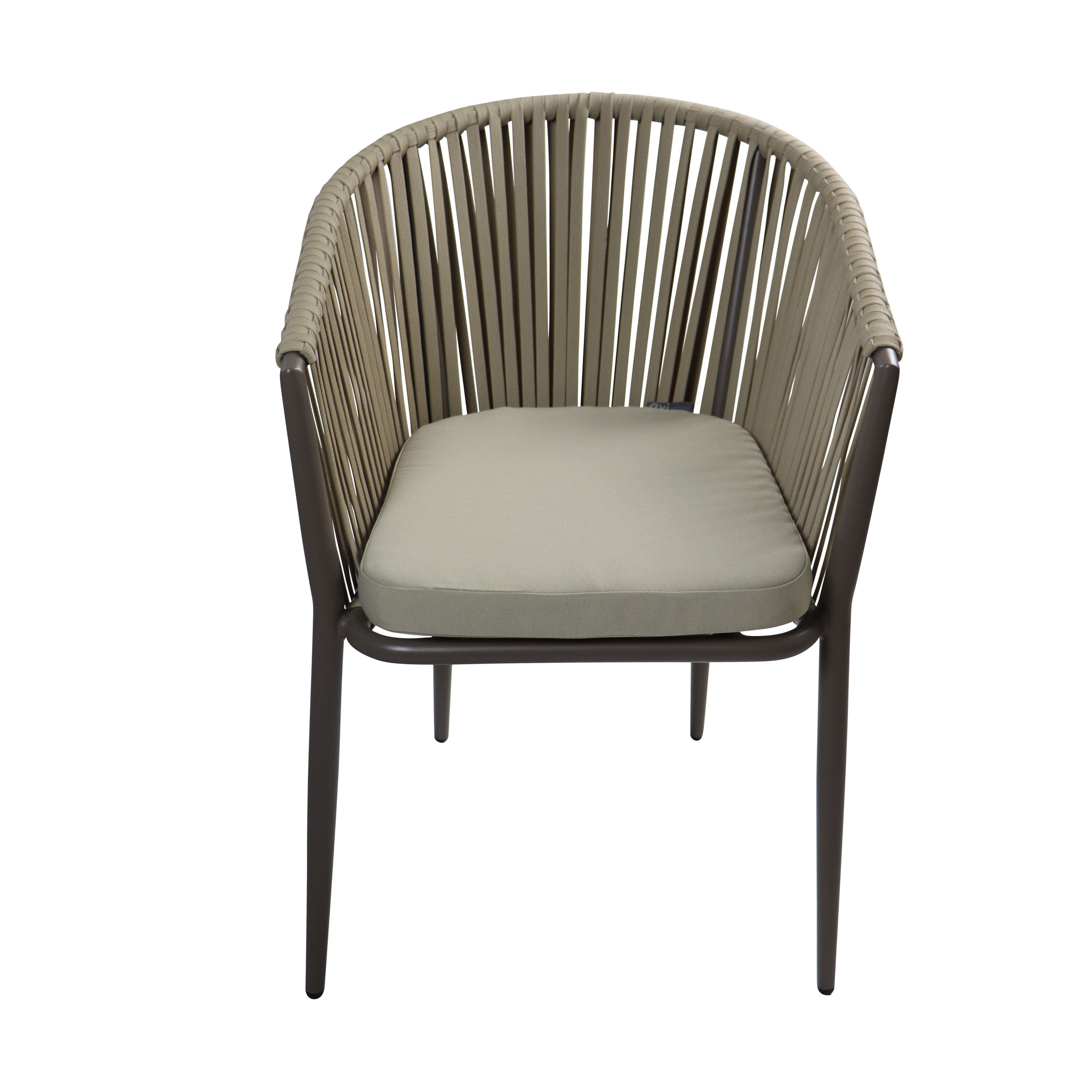 AXI Resi Tuinset met 6 stoelen Taupe met Hout-look PSPC-8720365062643 AXI Resi Tuinset met 6 stoelen Taupe met Hout-look PSPC