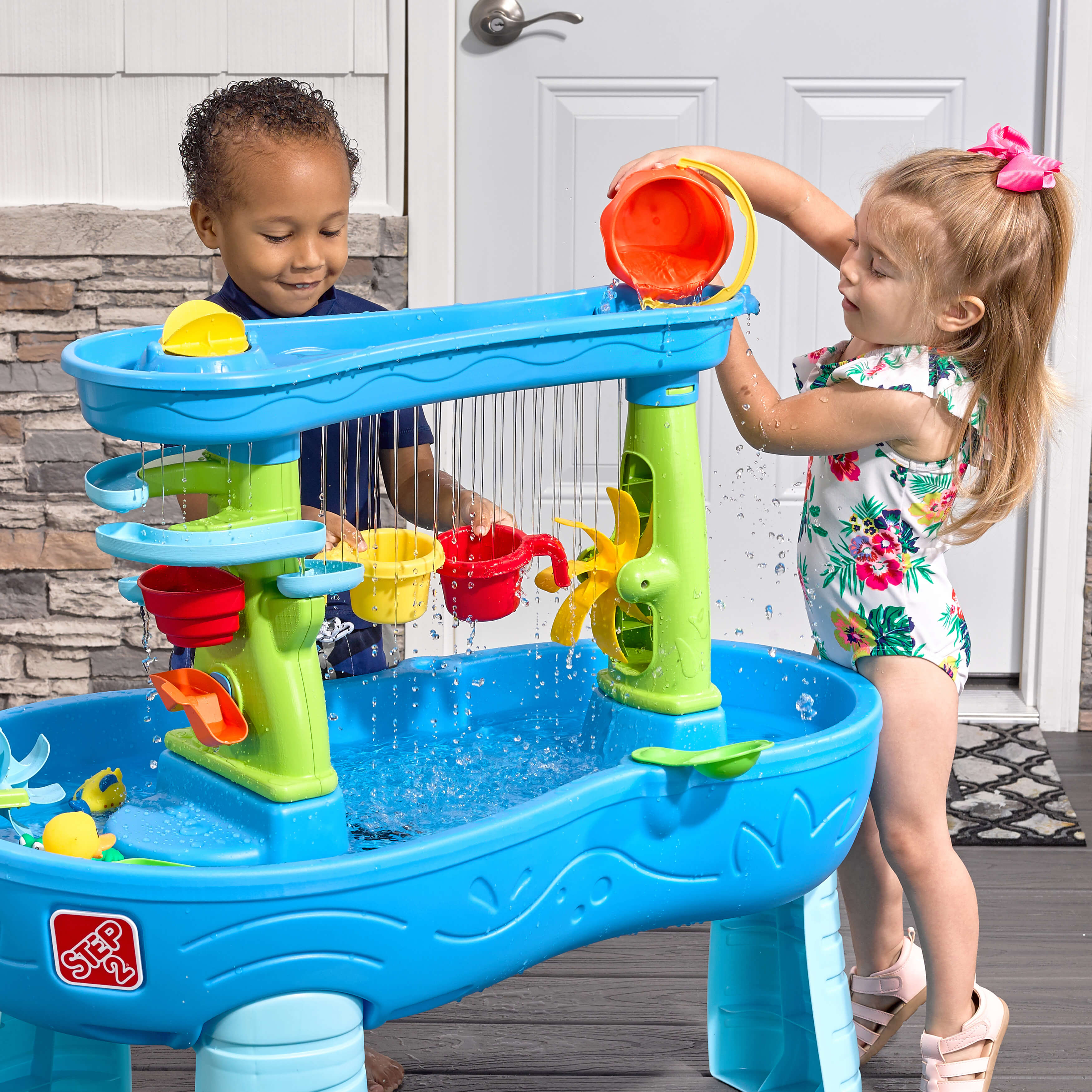 Step2 Double Showers Splash Watertafel-0733538421893 Step2 Double Showers Splash Watertafel