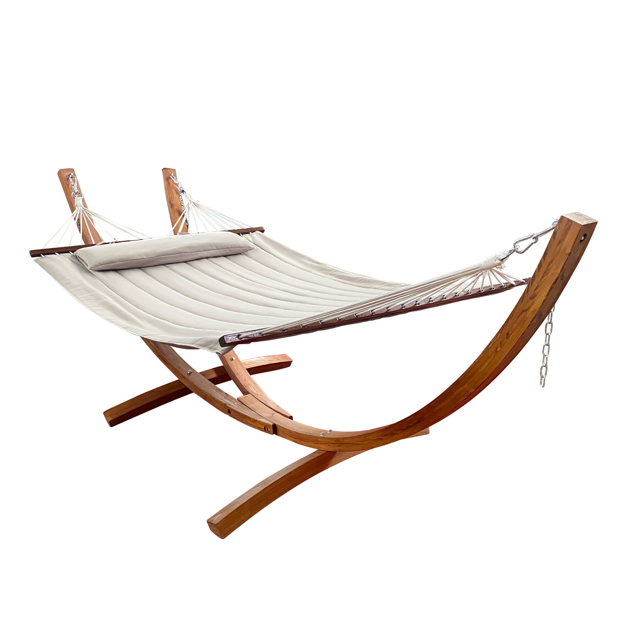 AXI Hawaii Hängmatta set - Hängmatta med träram - Beige