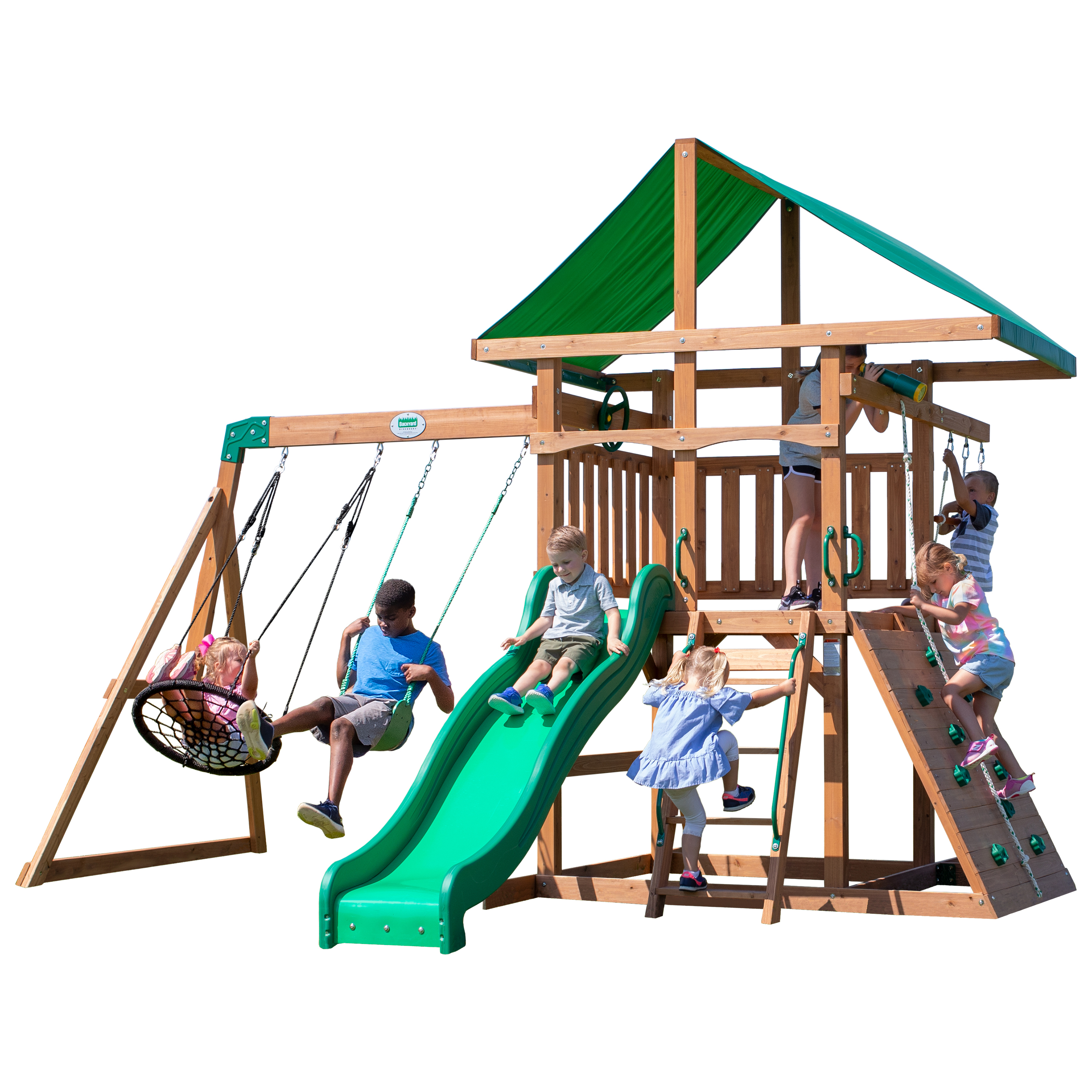 Backyard Discovery Grayson Peak Climbing Frame-0752113106024 Backyard Discovery Grayson Peak Climbing Frame