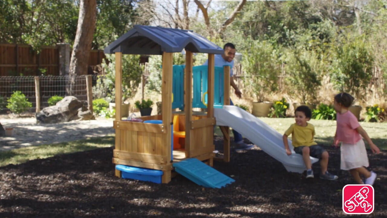 Step2 Woodland Adventure Playhouse & Slide