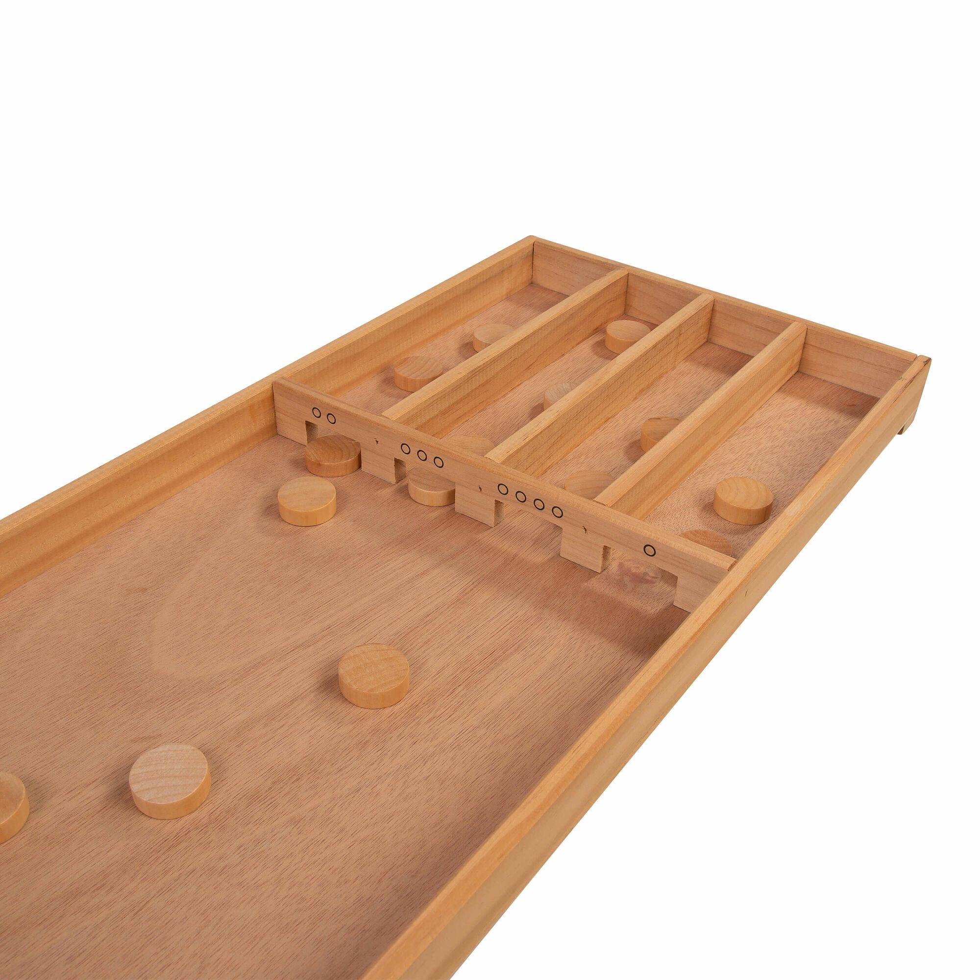 Longfield Sjoelbak Klein Hout 120cm