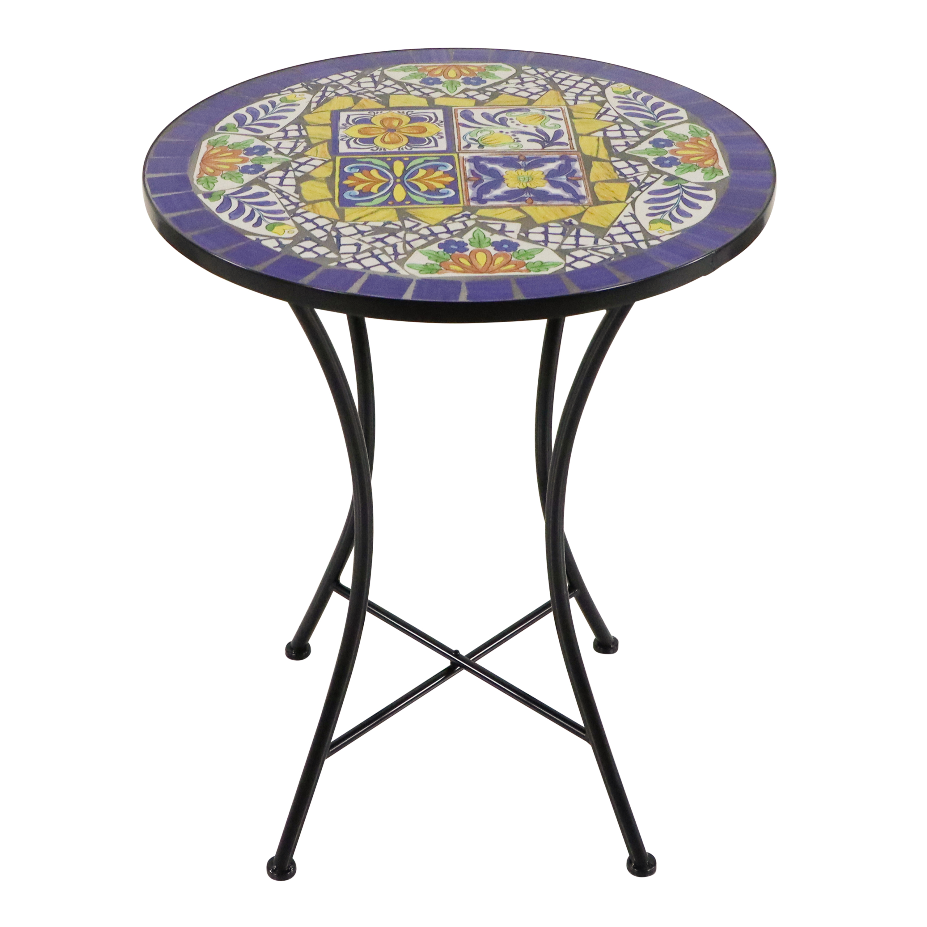 AXI AmÃ©lie MozaÃ¯ek Bistroset Mediterrane stijl Blauw/geel