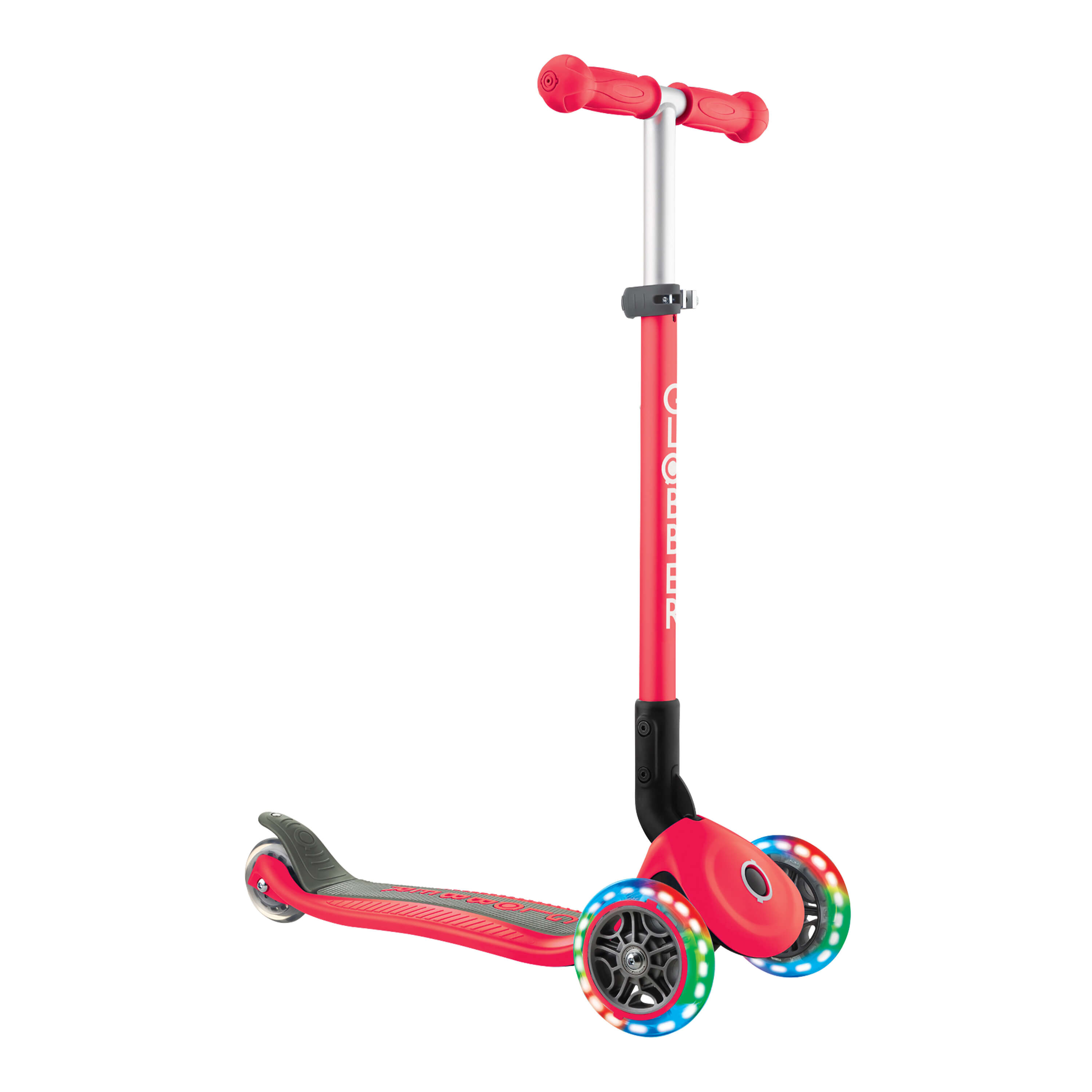 Globber Primo Foldable Lights Step Rood