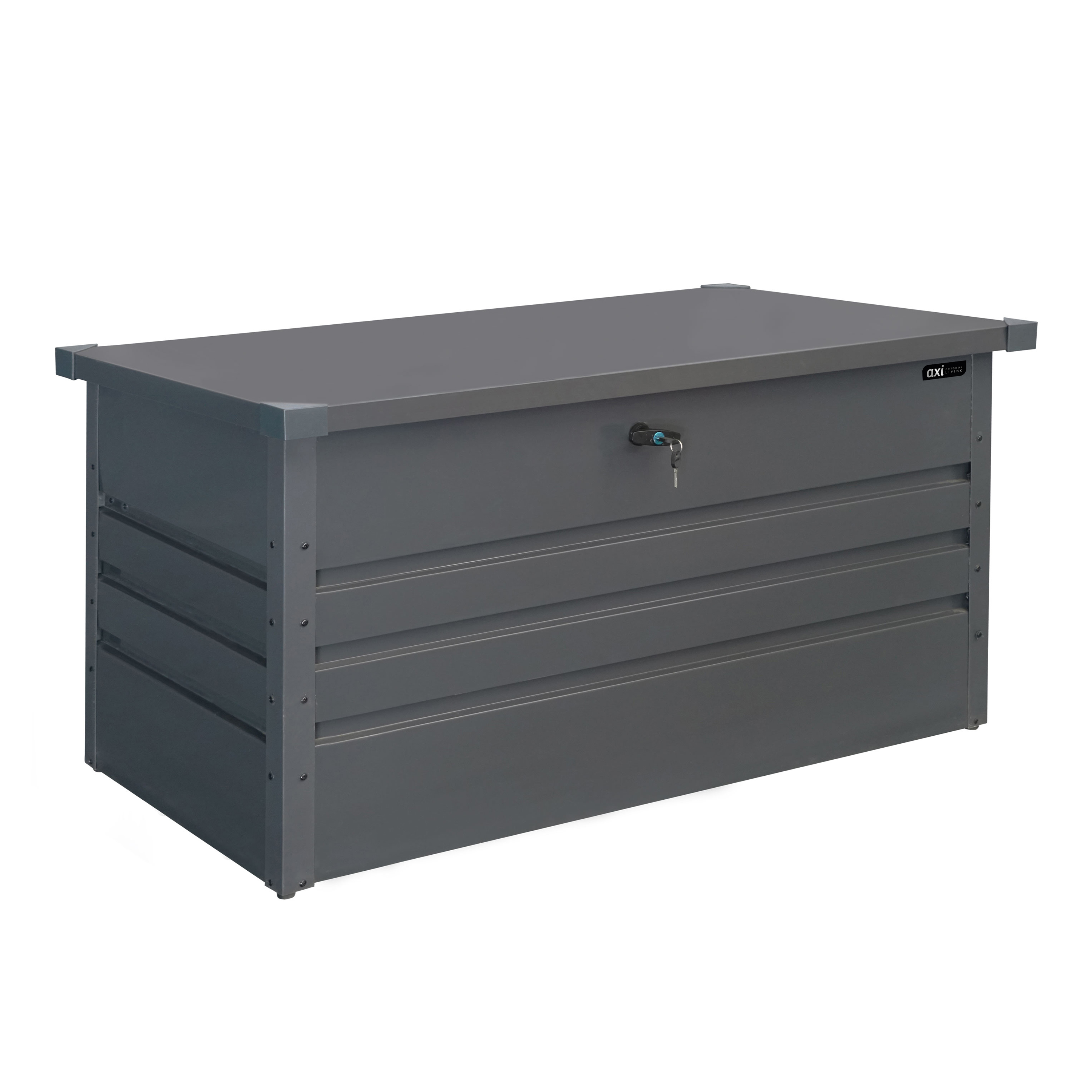 AXI Miles Metal Storage Box 400 Anthracite