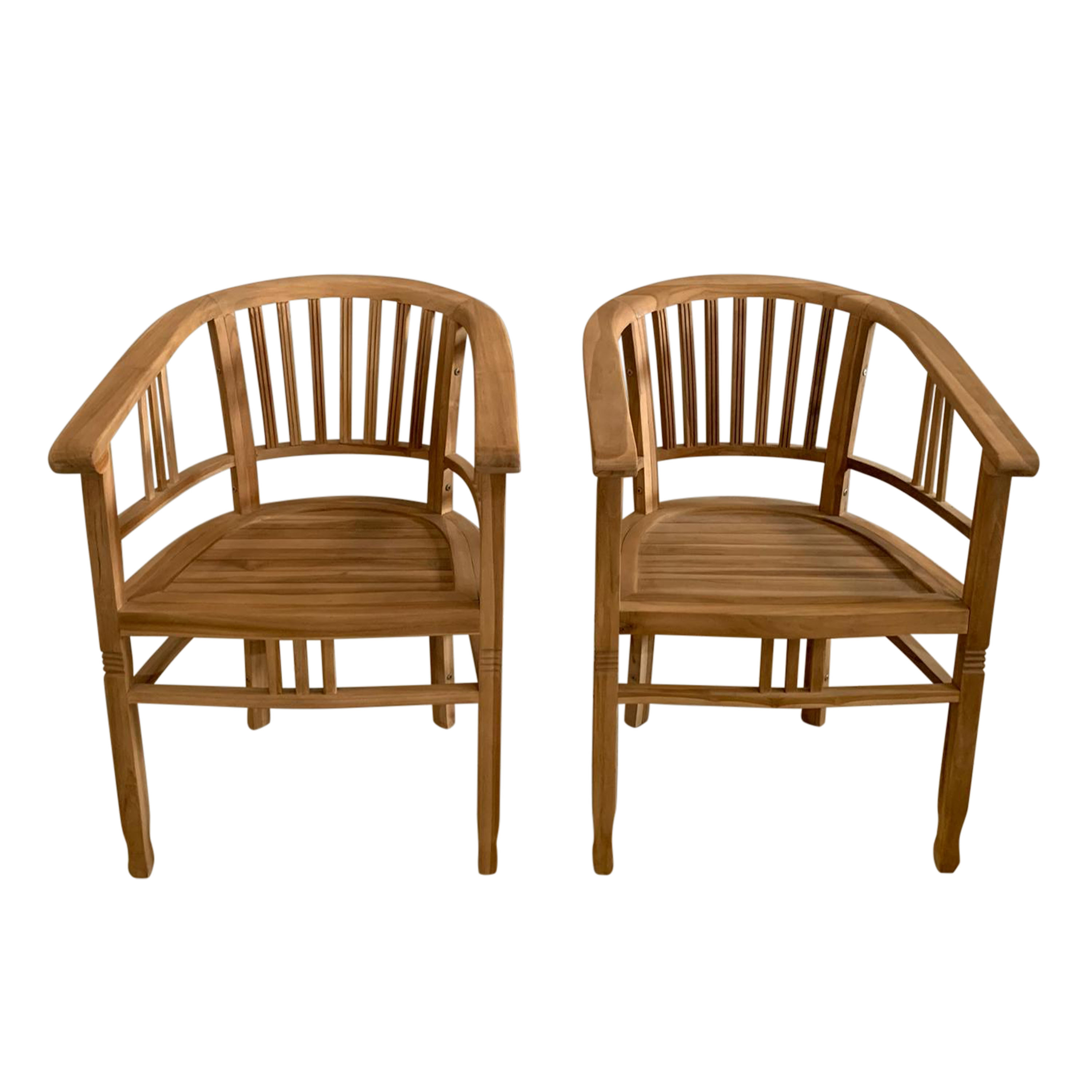 AXI Talia Teak Chairs – Set 2 pieces