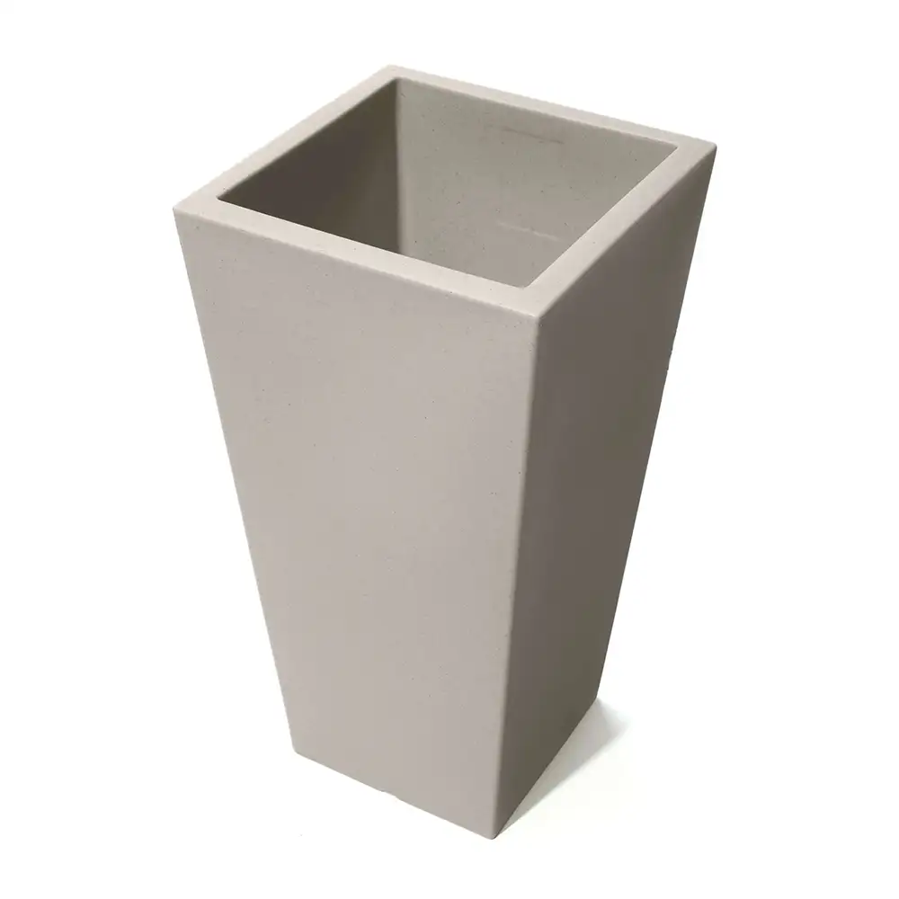 Step2 Tremont Vierkant Bloempot Groot - Beton Grijs