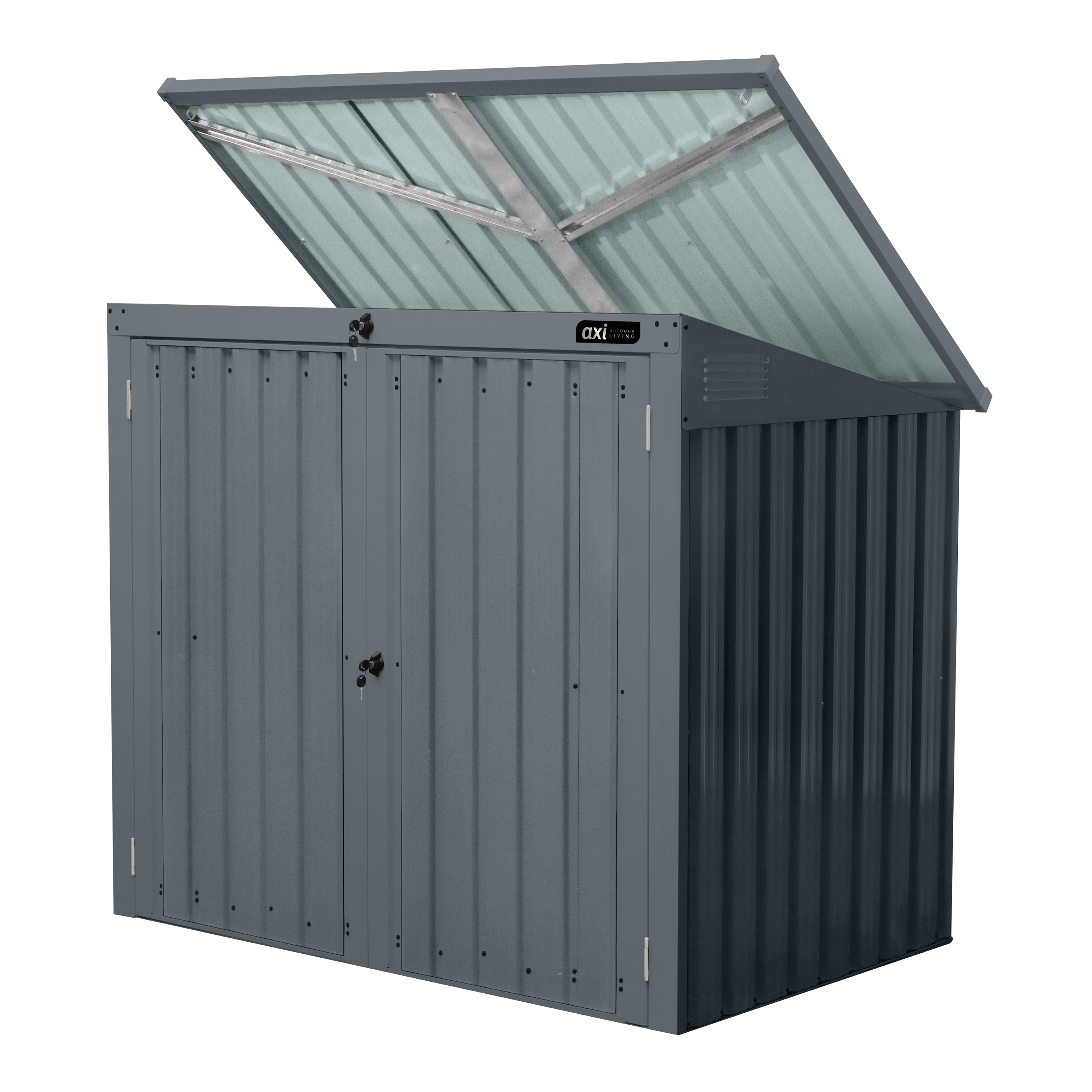 AXI Oscar metal Container Conversion Garden Cabinet Anthracite - 2 containers