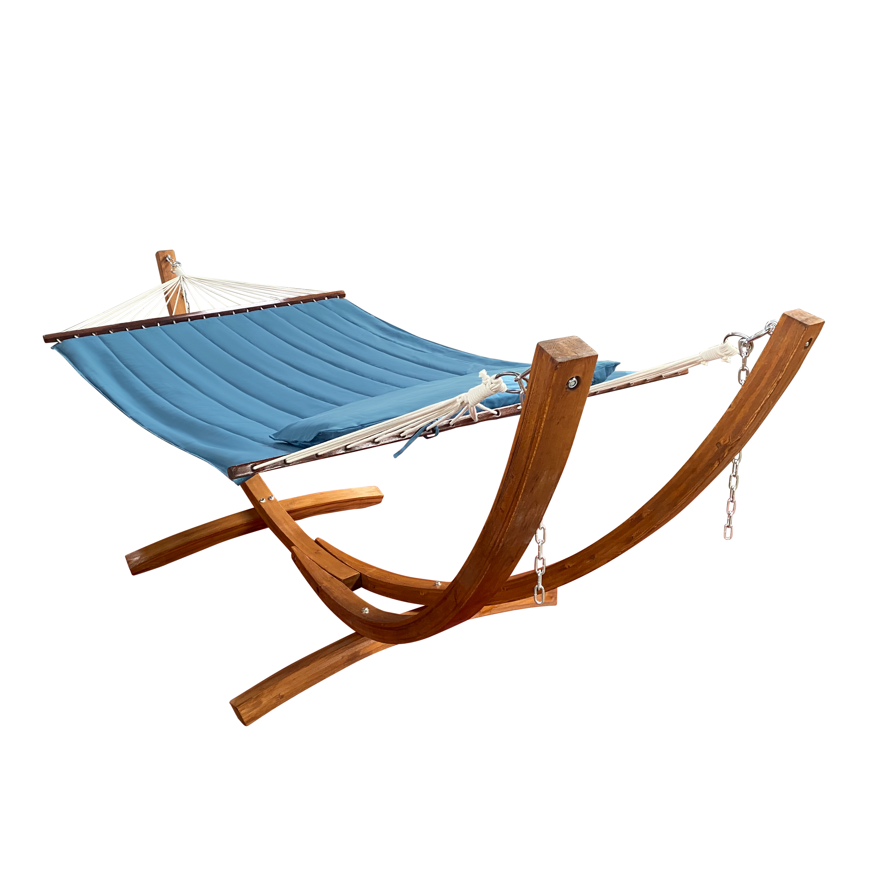 AXI Hawaii Hammock Set - Hammock with wooden frame - Blue