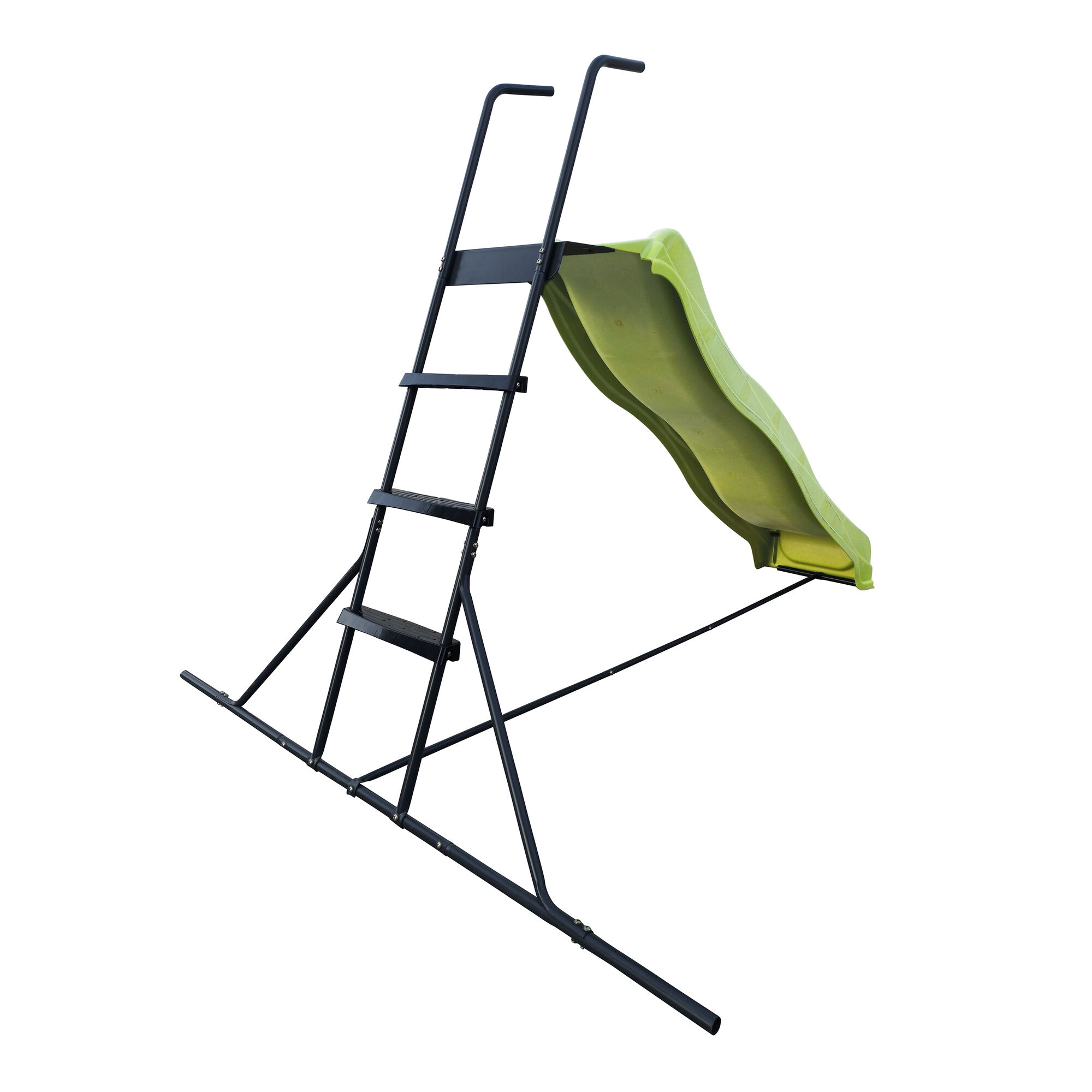 AXI Vrijstaande Glijbaan 220cm Limoen groen/antraciet