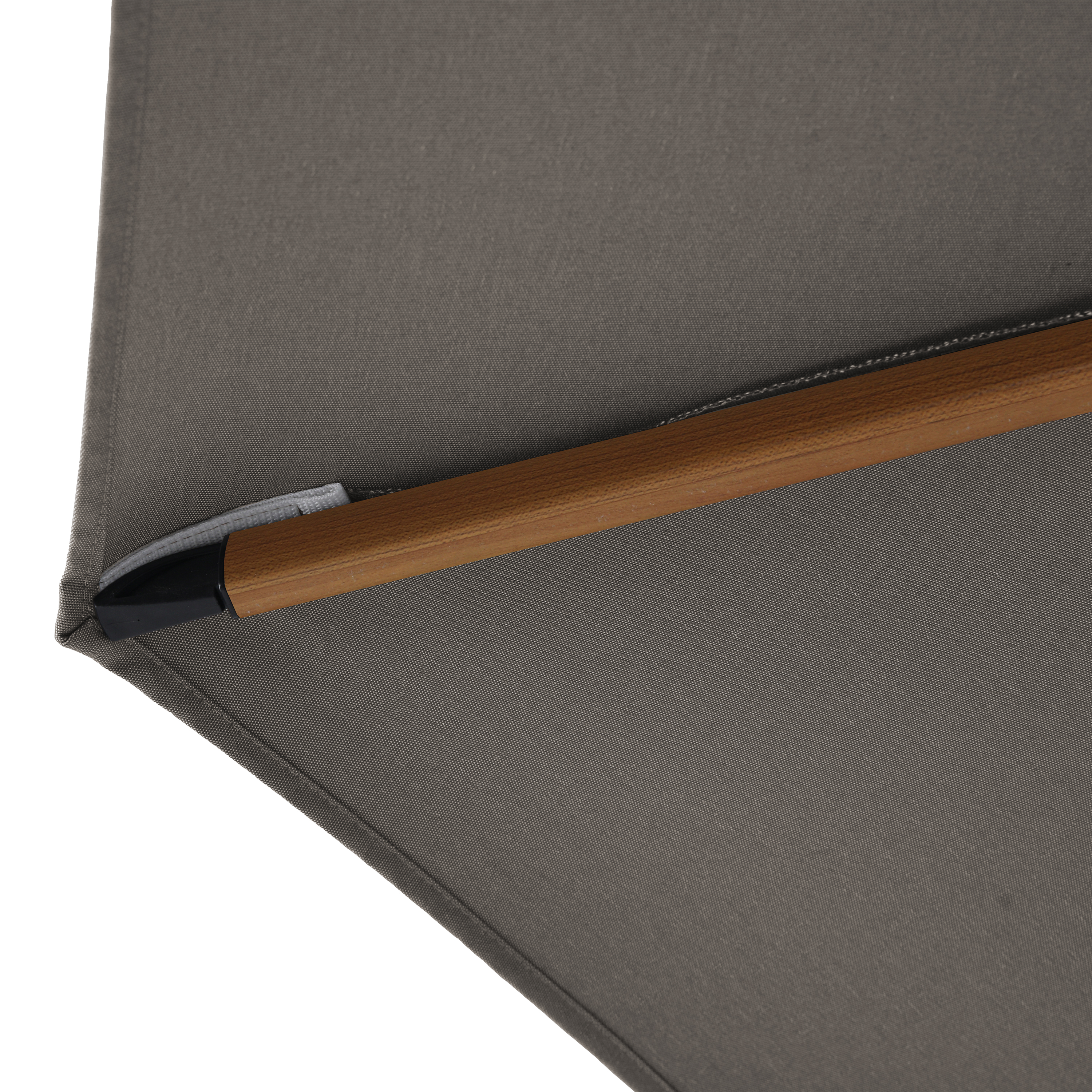 AXI Cyrus Premium Zweefparasol Ã˜ 300cm Houtlook/taupe 