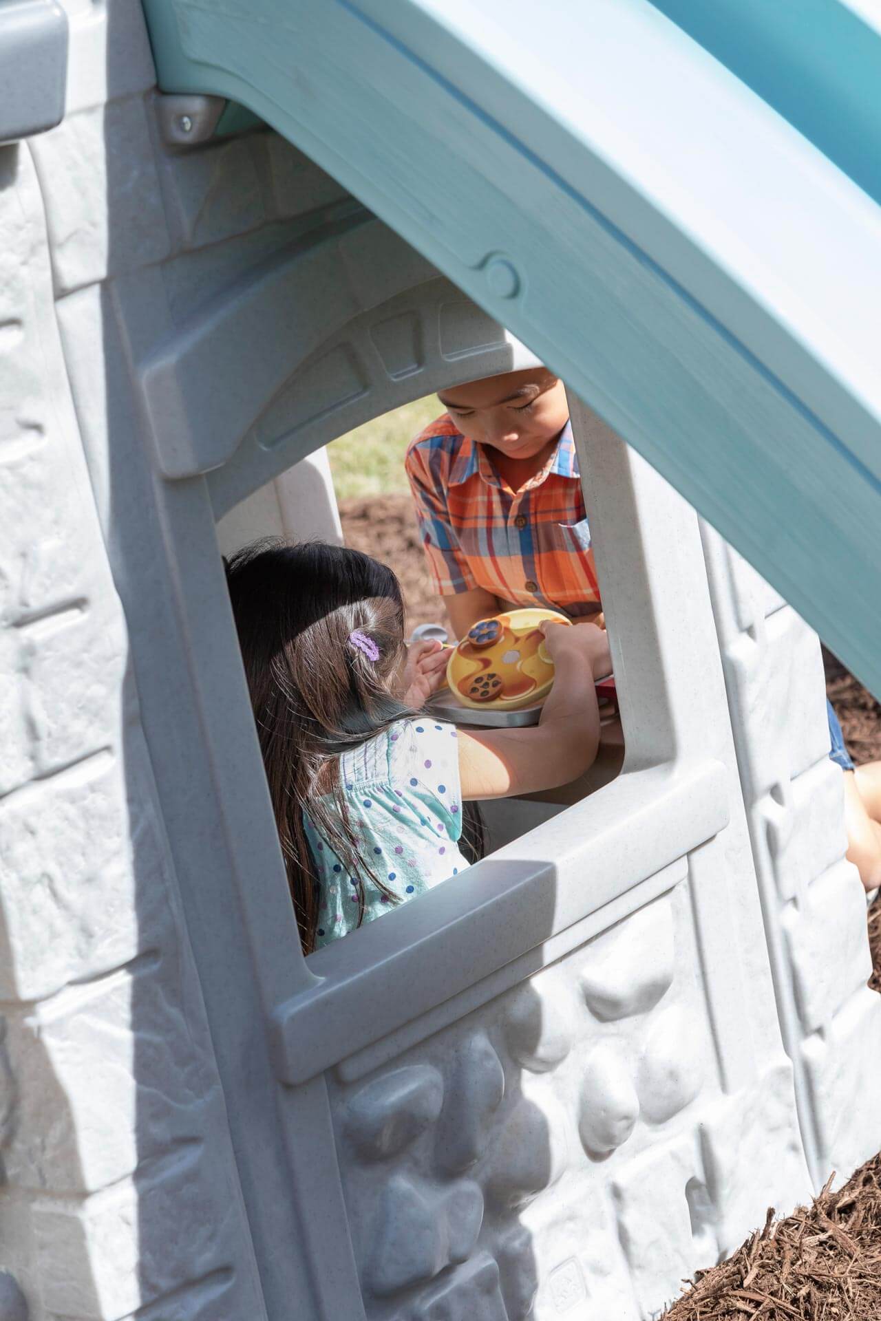 Step2 Enchanting Adventures 2-Story Playhouse & Slide-0733538413393 Step2 Enchanting Adventures 2-Story Playhouse & Slide