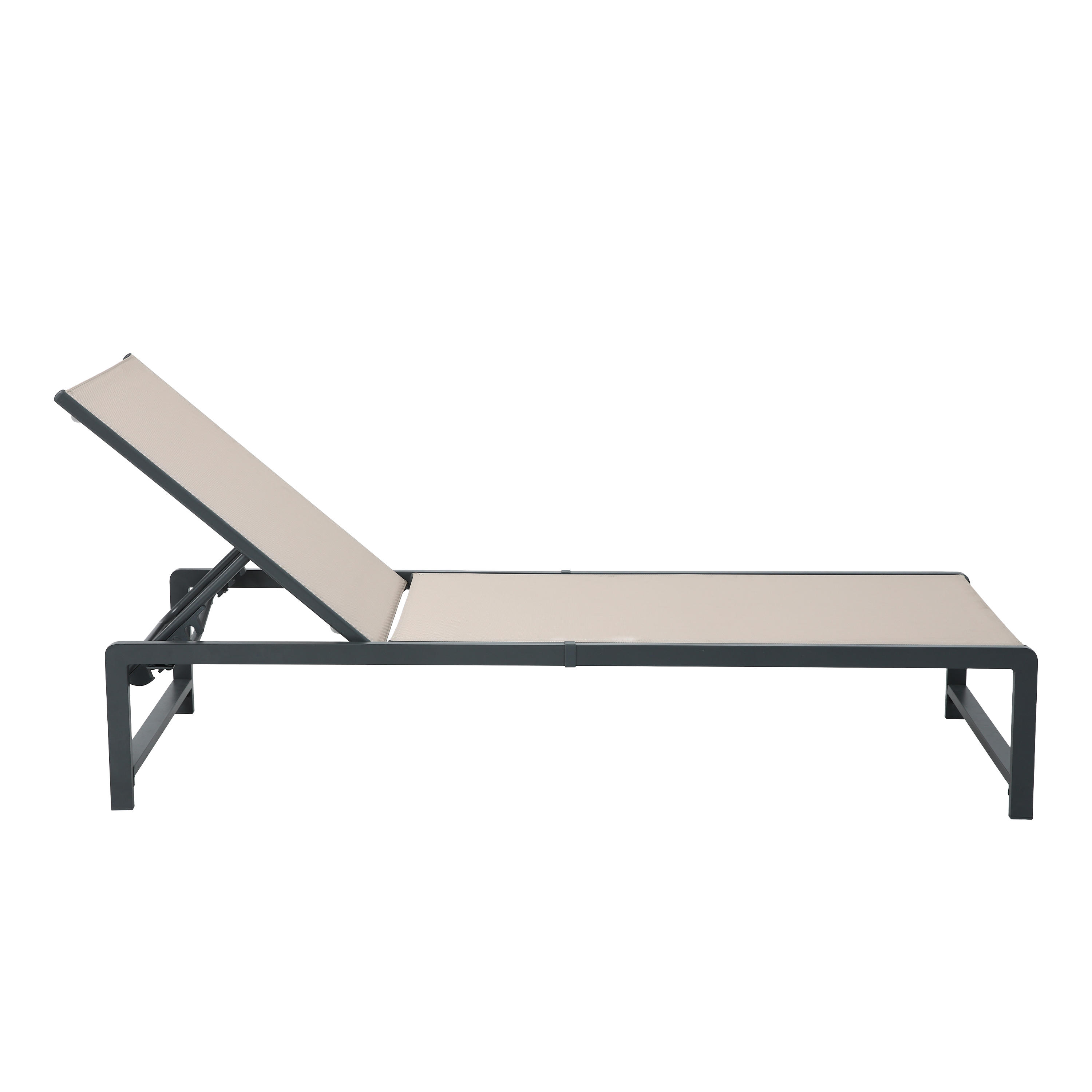 AXI Zane Sunbed Anthracite/Brown