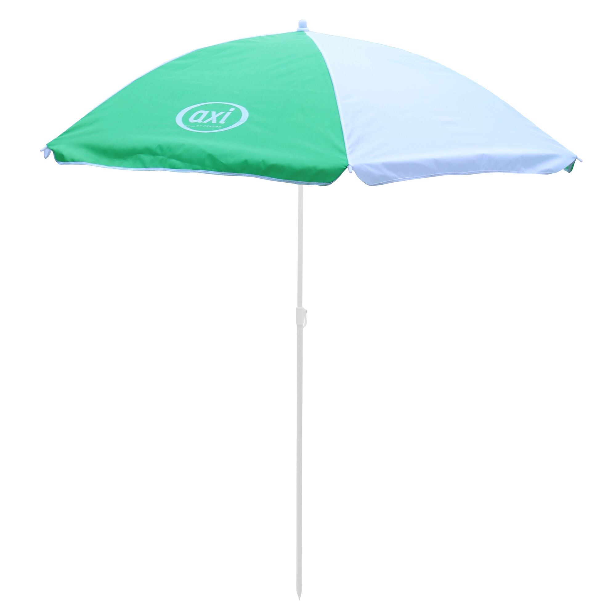 AXI parasol ⌀125 cm - Grön/Vit