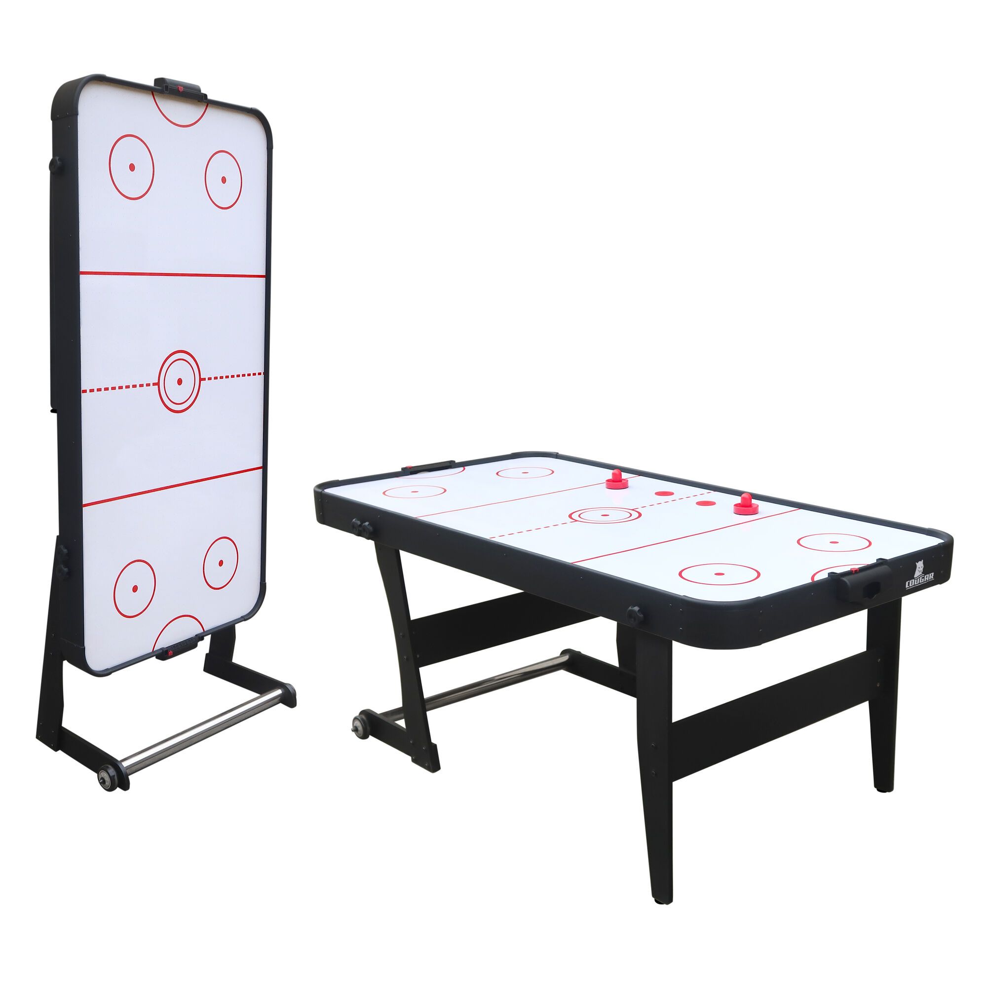 Cougar Icing XL foldable Airhockey table Black