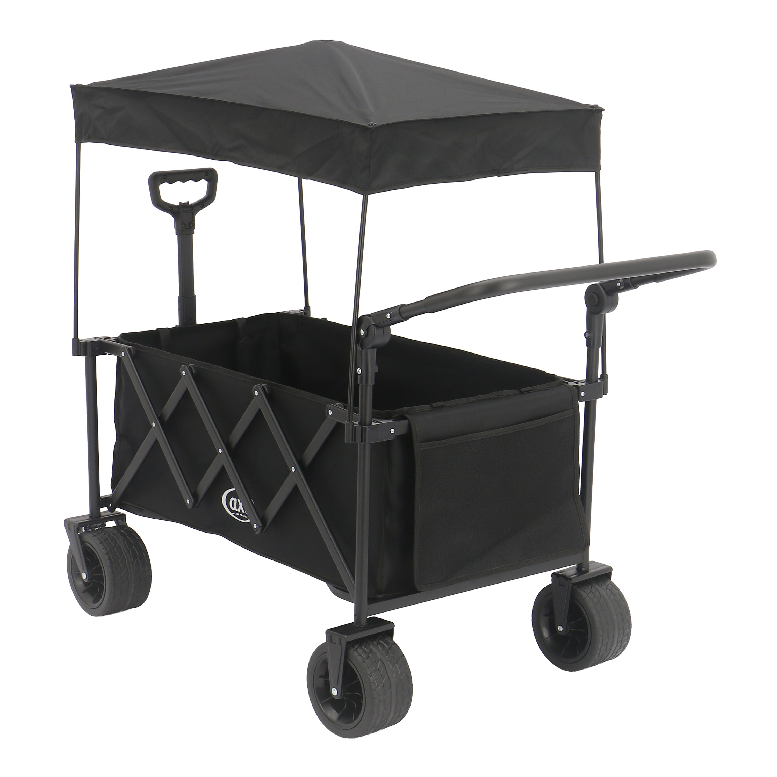 AXI SB221 Foldable Beach Wagon with roof - Black