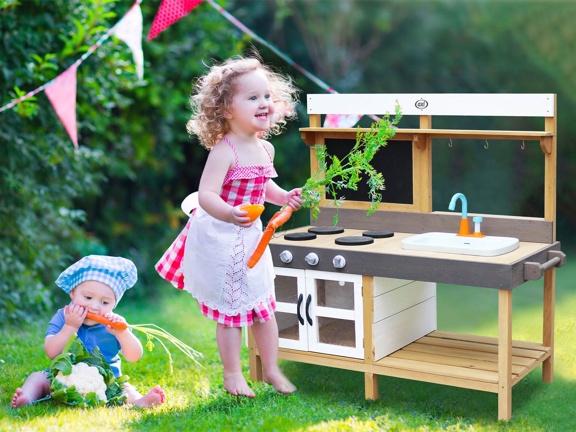 AXI Rosa Zand & Water Speelkeuken Groot