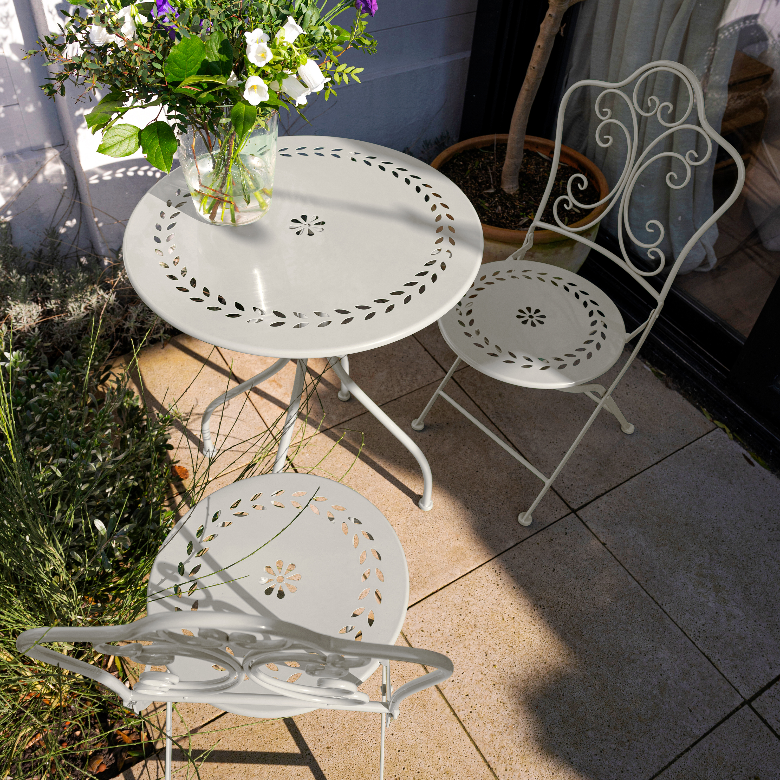 AXI Marilou metalen Bistroset Romantisch Wit