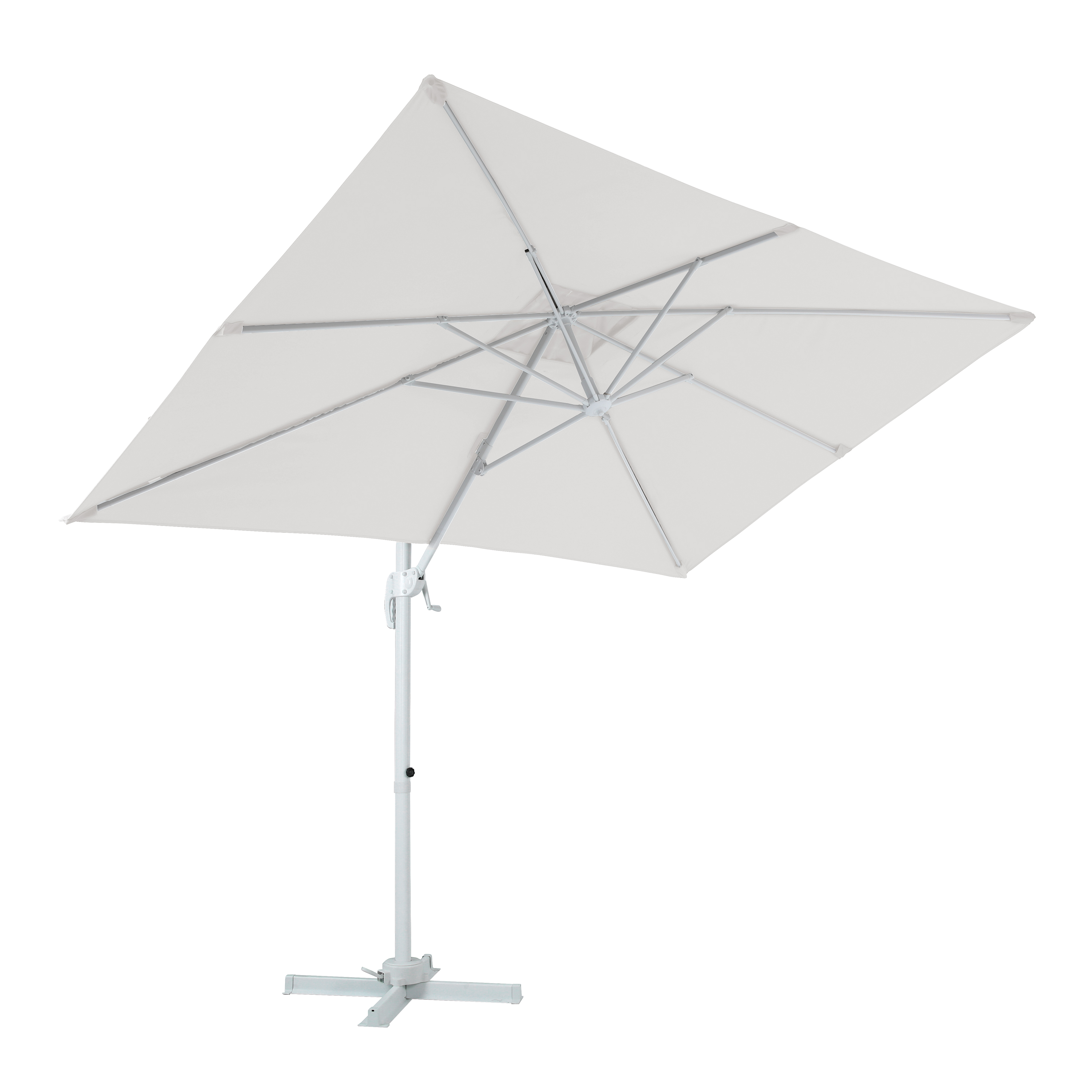AXI Coco Floating Parasol 200x300 White/Beige 