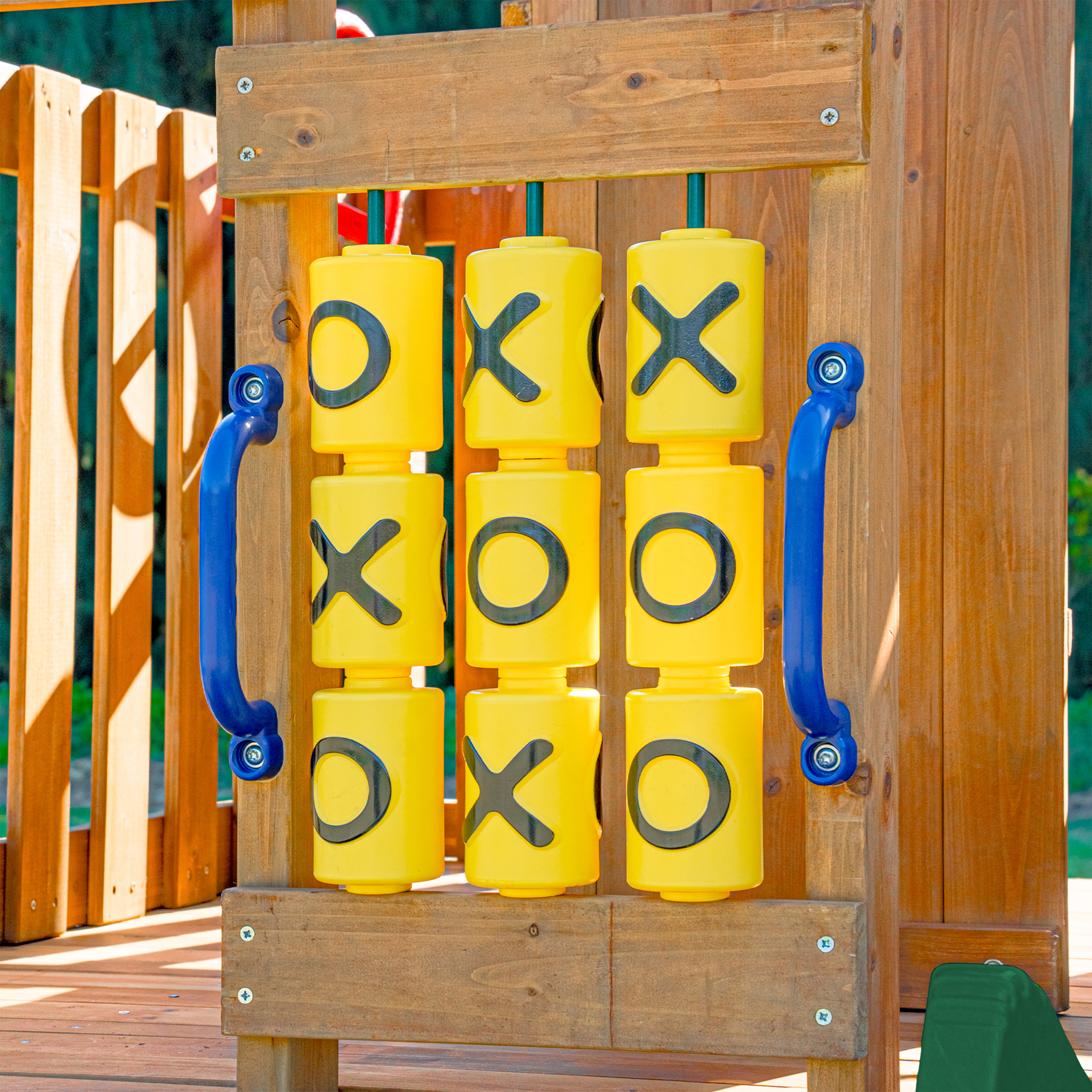 AXI Jack Climbing Frame with Double Swing and Trapeze – Green Slide