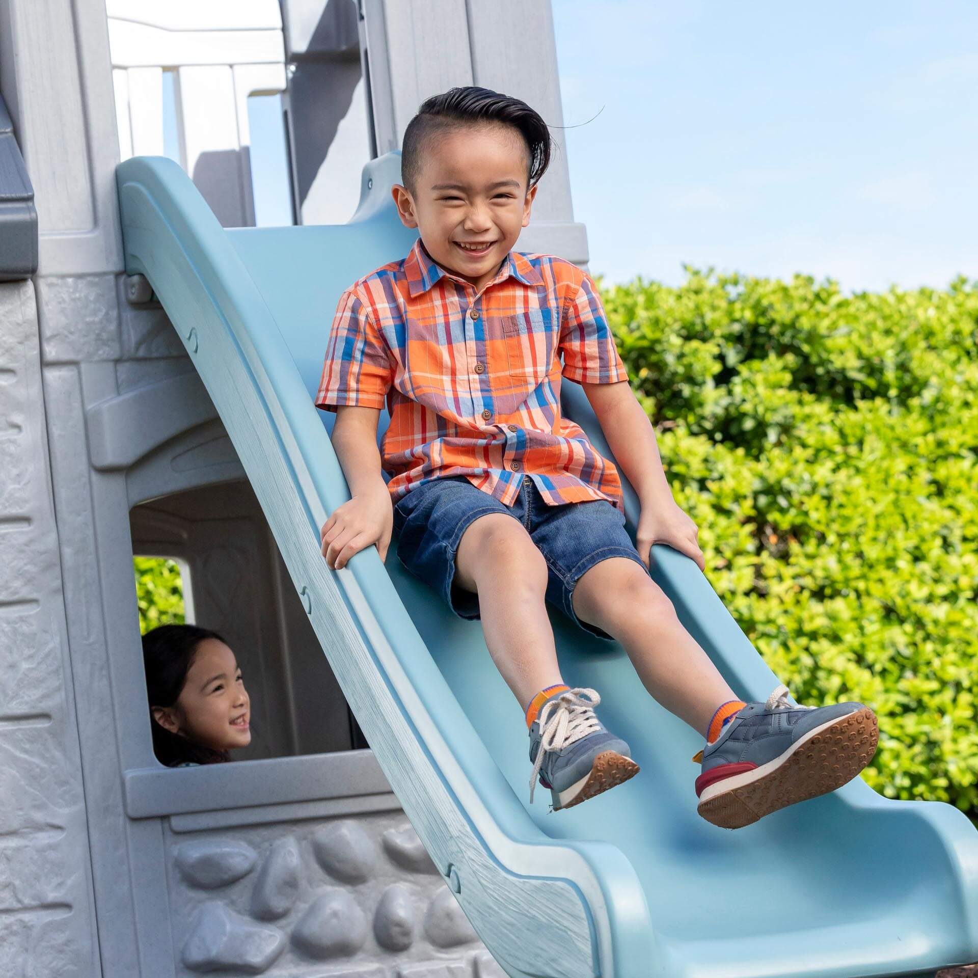 Step2 Enchanting Adventures 2-Story Playhouse & Slide-0733538413393 Step2 Enchanting Adventures 2-Story Playhouse & Slide
