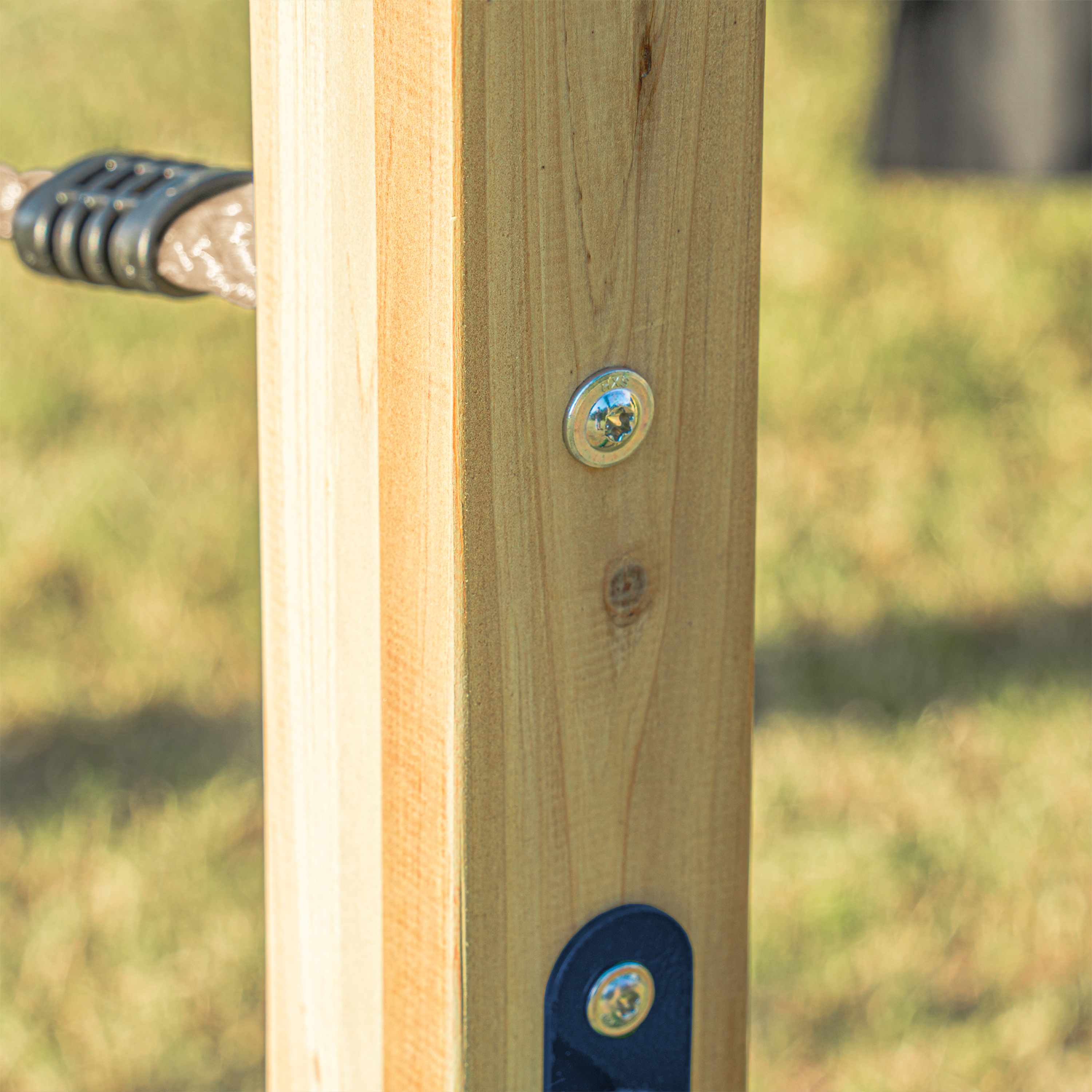 AXI Boris Wooden Playcentre with Swings, Trapeze, Climbing Nets and Monkey Bars – Grey Slide-8720365066672 AXI Boris Wooden Playcentre with Swings, Trapeze, Climbing Nets and Monkey Bars – Grey Slide