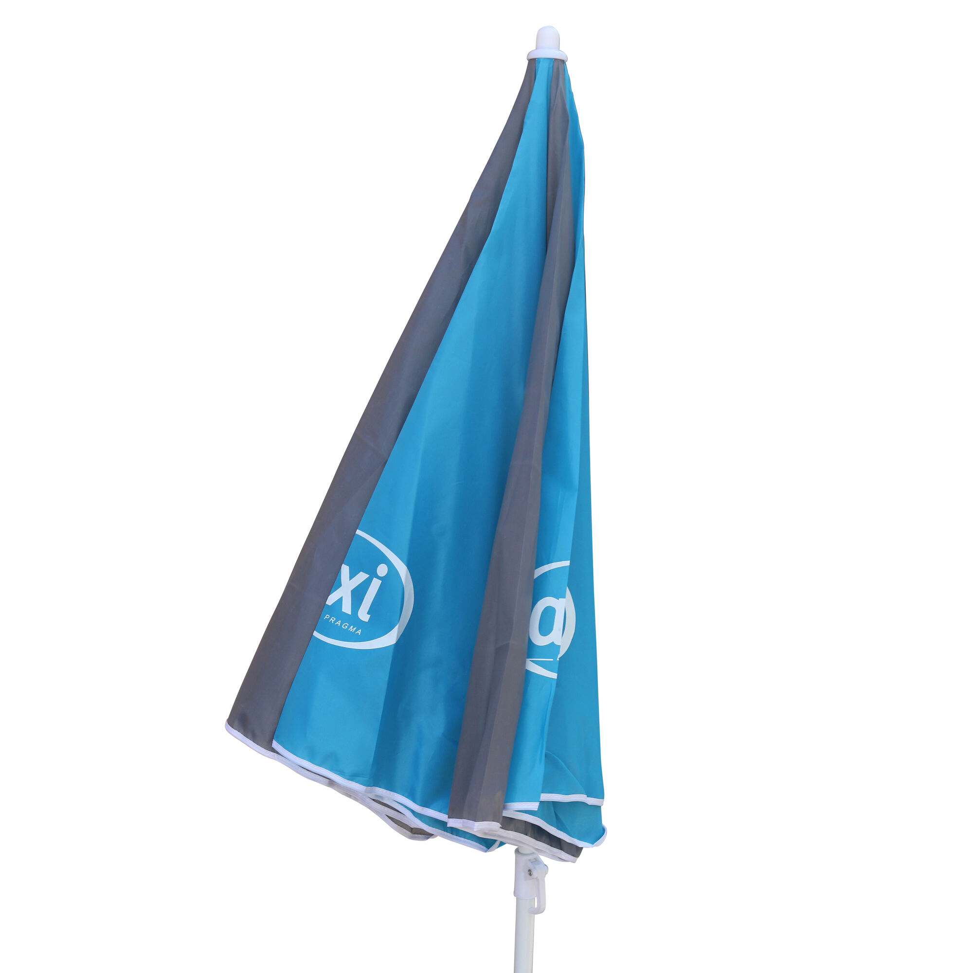 AXI Parasol Parasol âŒ€125 cm - Grijs/blauw