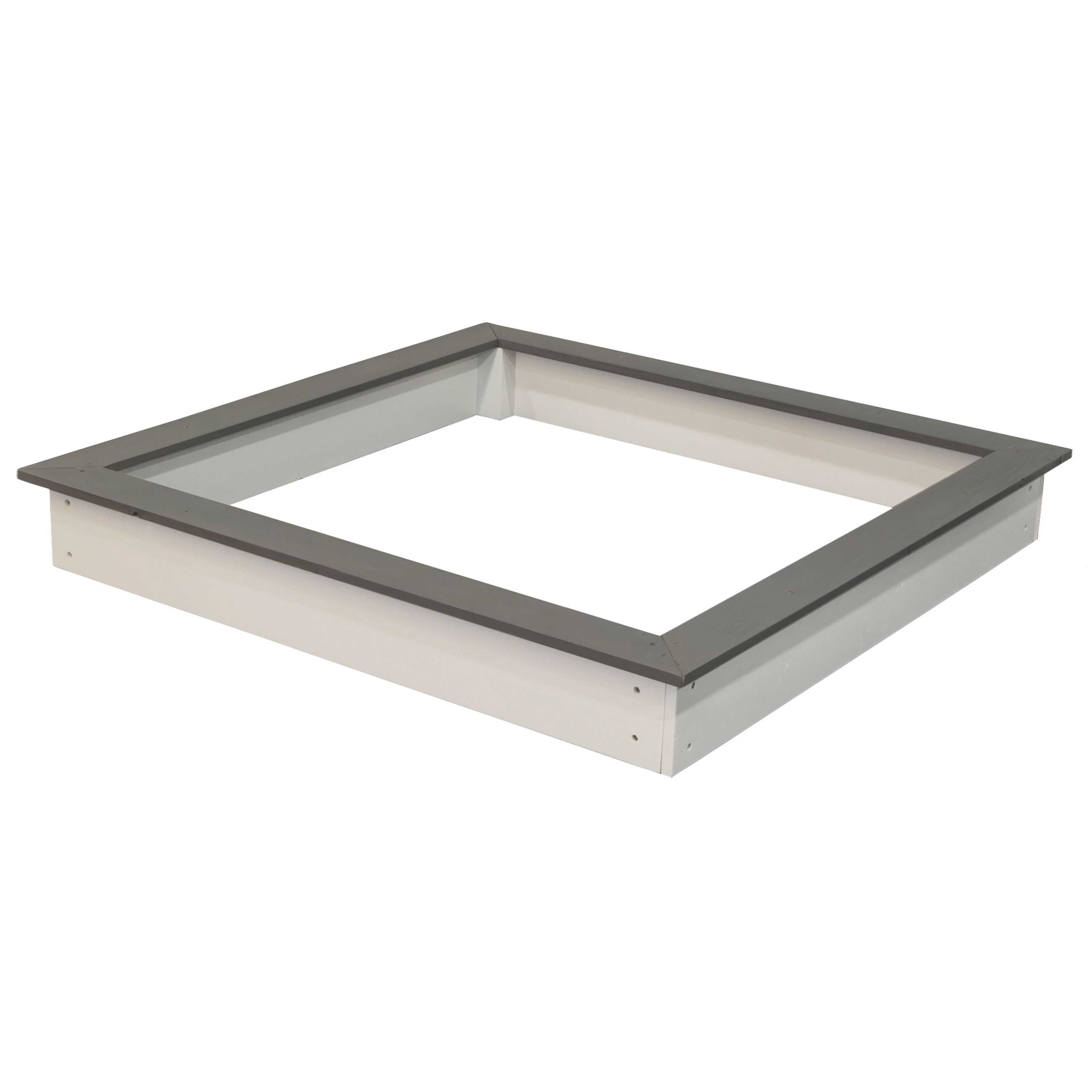 Sunny Sandy Sandbox - 127 x 127 cm - Grey/White