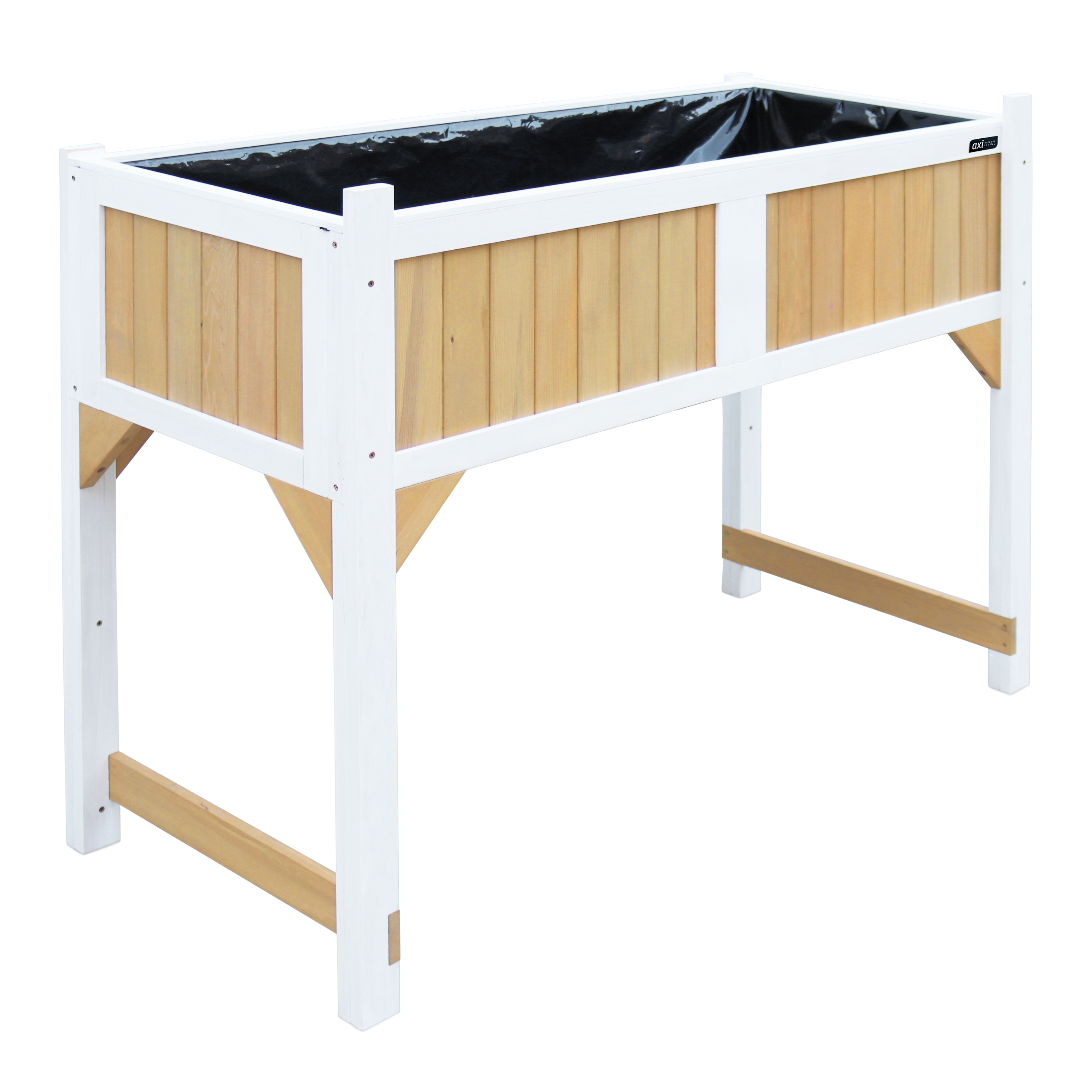 AXI Kweektafel met gronddoek Bruin/wit-8717973938170 AXI Kweektafel met gronddoek Bruin/wit
