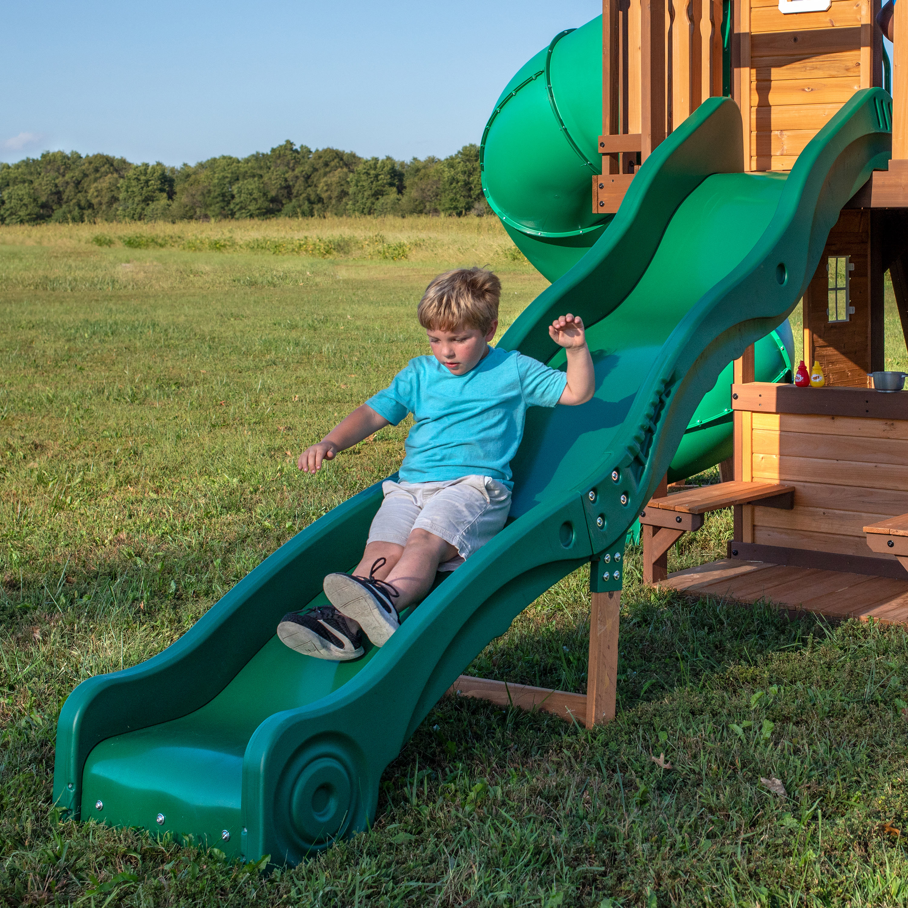 Backyard Discovery Cedar Cove Climbing Frame