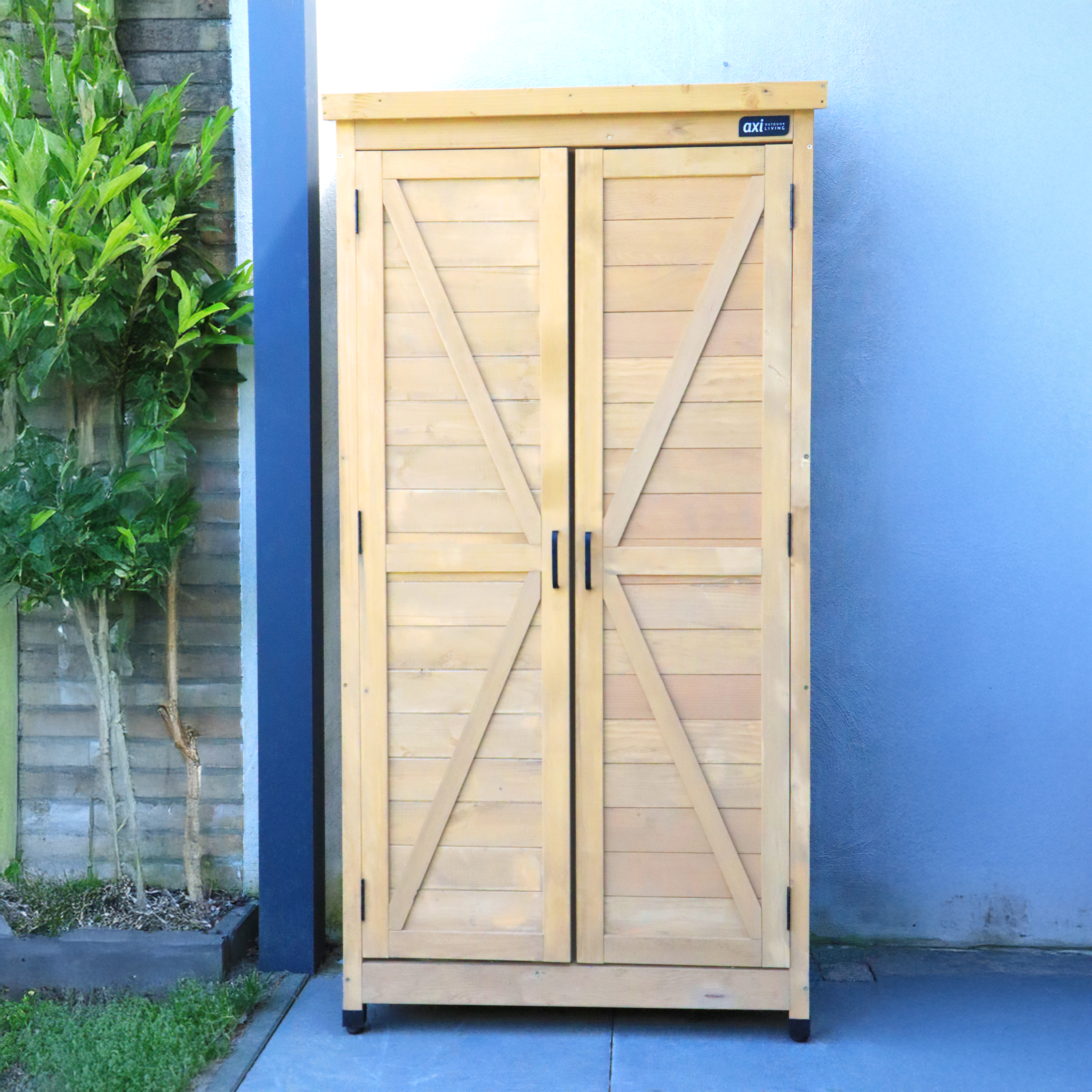 AXI Hugo Storage Cabinet Brown  -8720365064043 AXI Hugo Storage Cabinet Brown