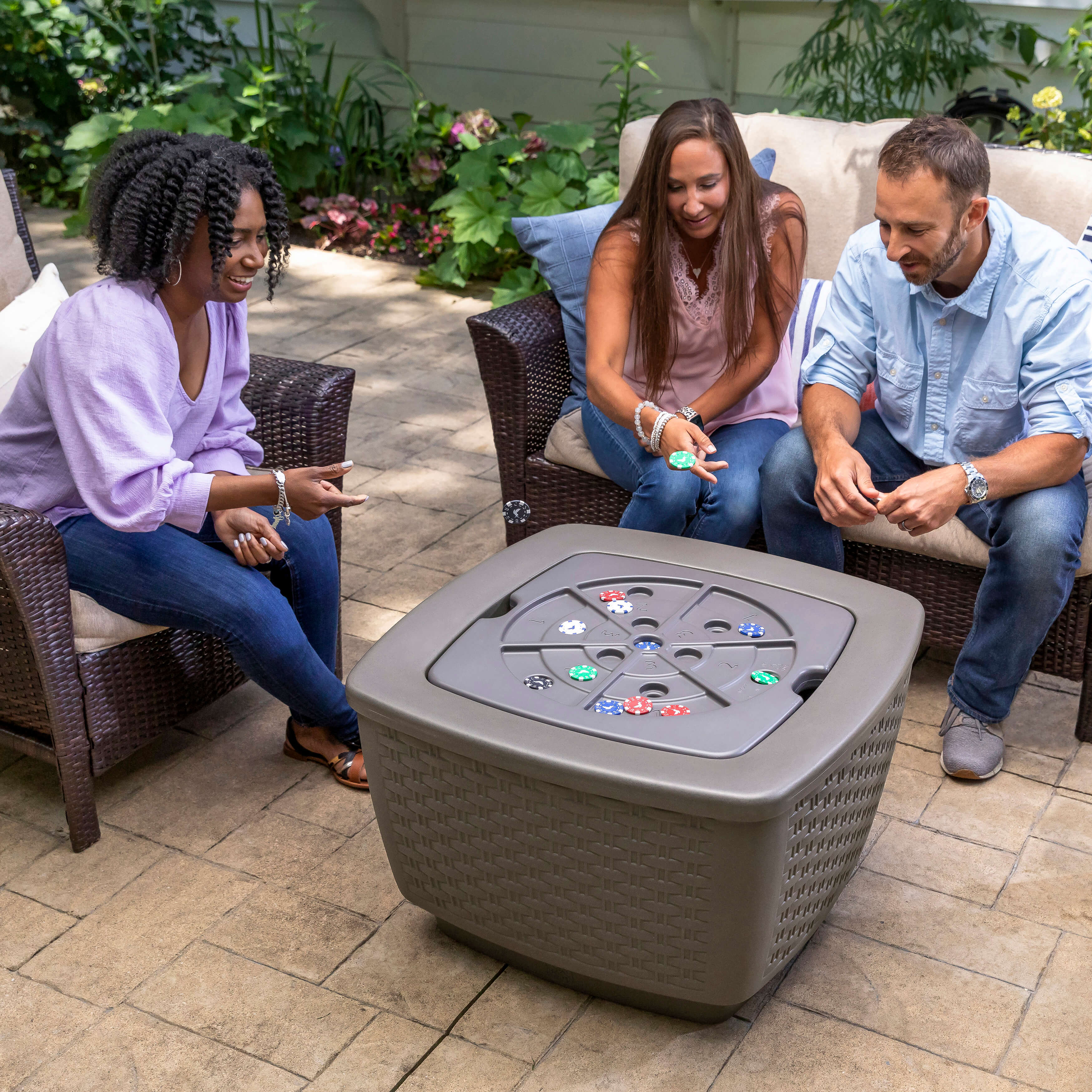Step2 Just Chilling Patio Table & Ice Bin-0733538518395 Step2 Just Chilling Patio Table & Ice Bin