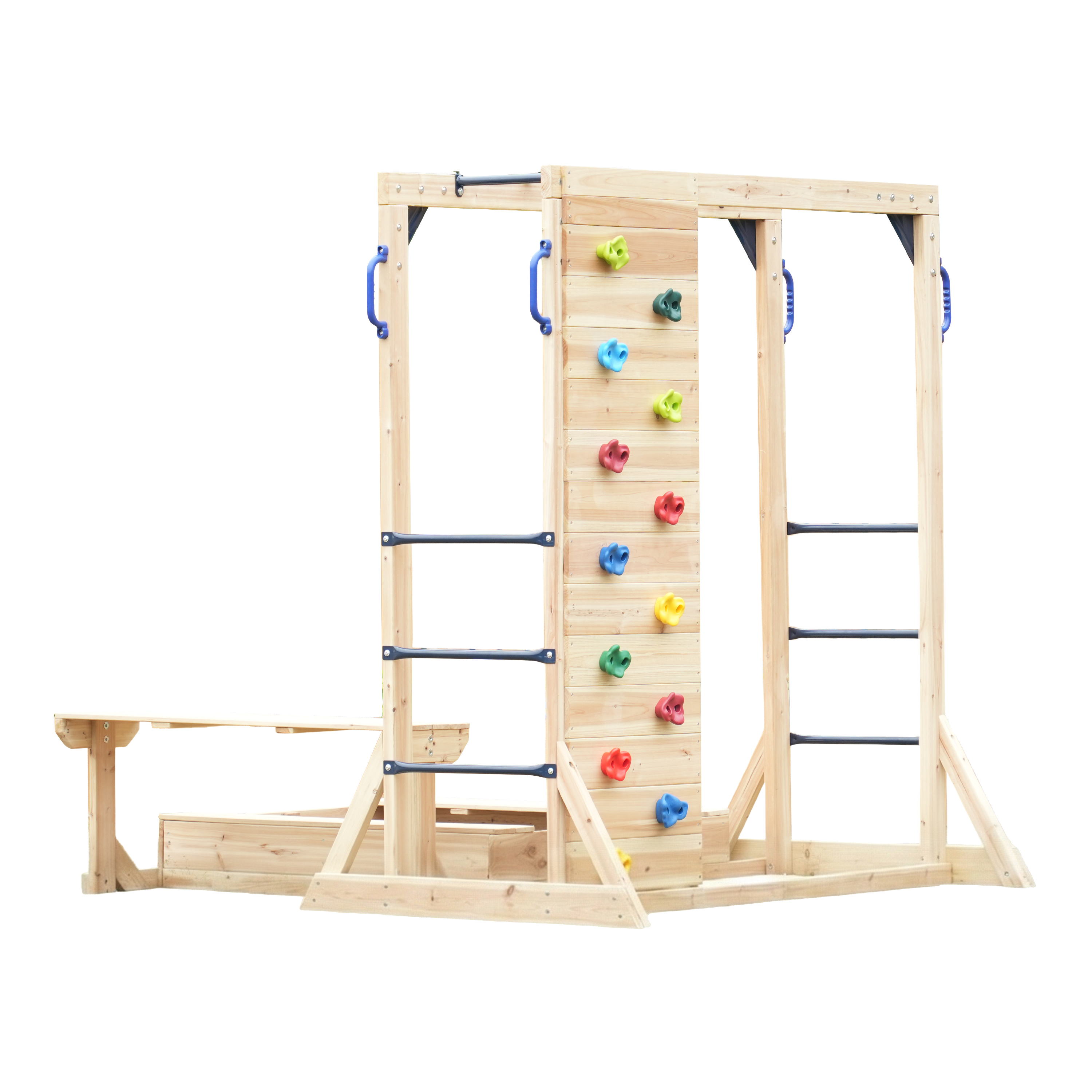 AXI Dex Climbing Frame with Sandbox, Monkey Bars and Picnic Table