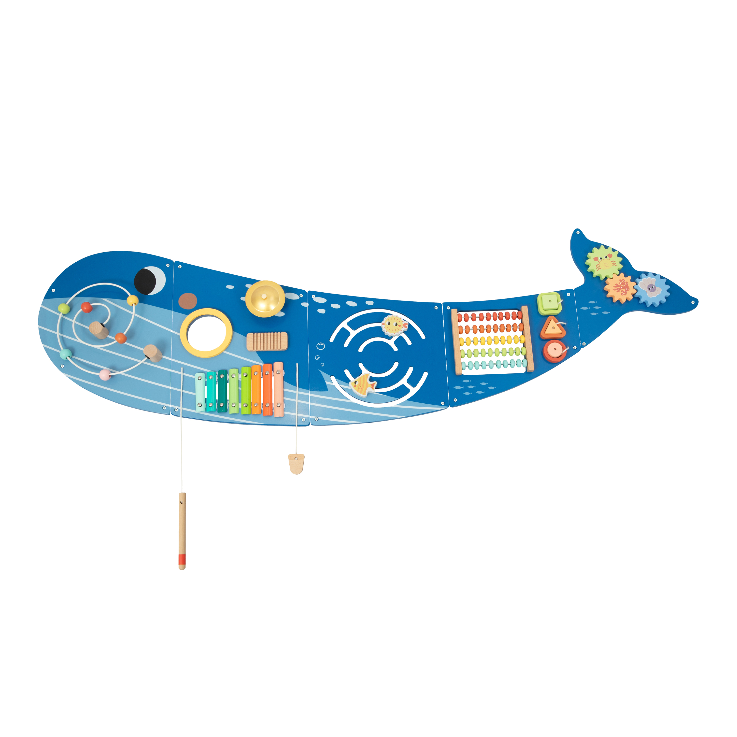 Tooky Toy Träaktivitetsbräda Val