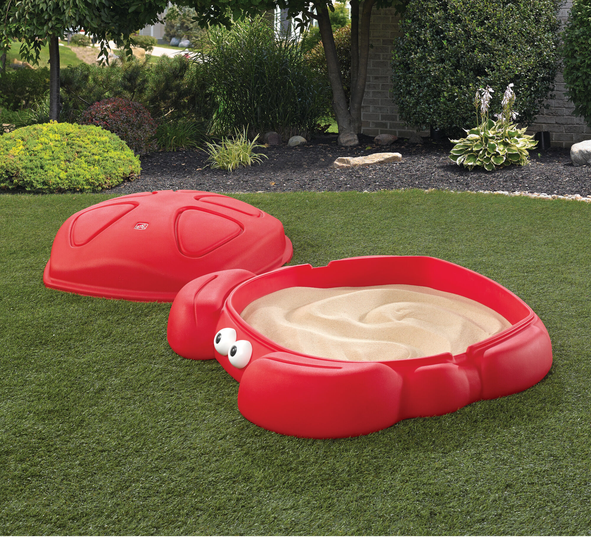 Step2 Crabbie Sandbox Red-0733538740505 Step2 Crabbie Sandbox Red
