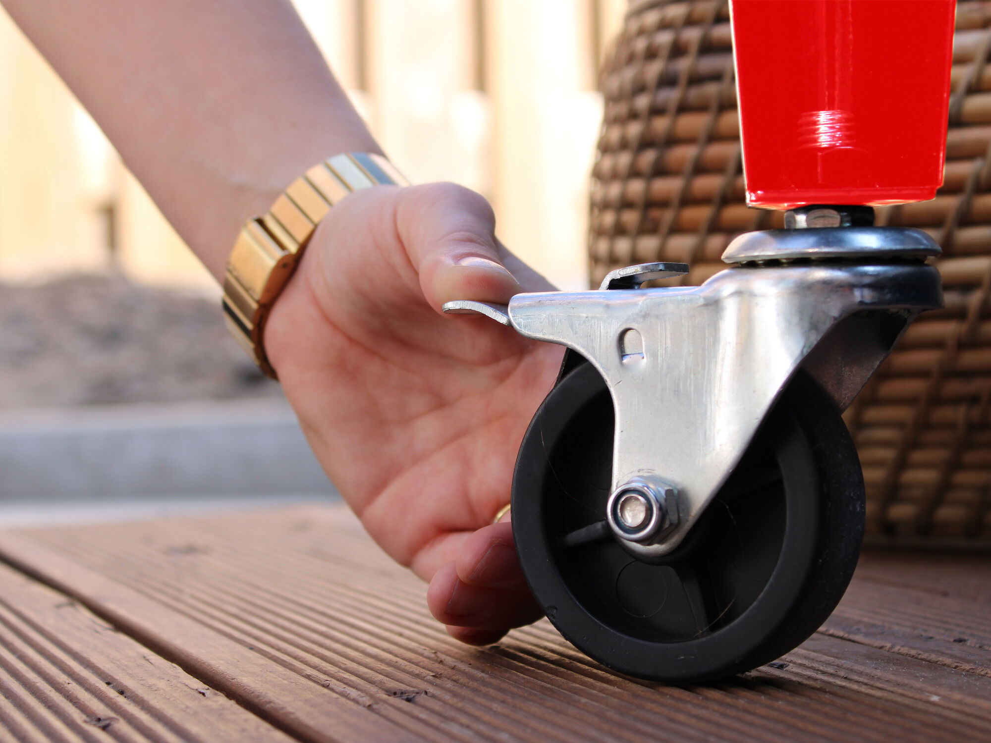 AXI Retro Cooler Rood