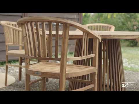 AXI Talia Teak Trädgårdsstolar – Set med 2 st.