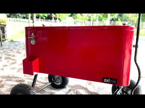 AXI Strandvagn Kylbox - Röd