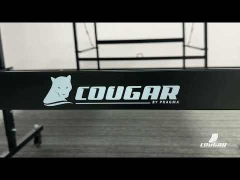 Cougar Bordtennisbord Pro 2800 Indoor Hopfällbart - Blå